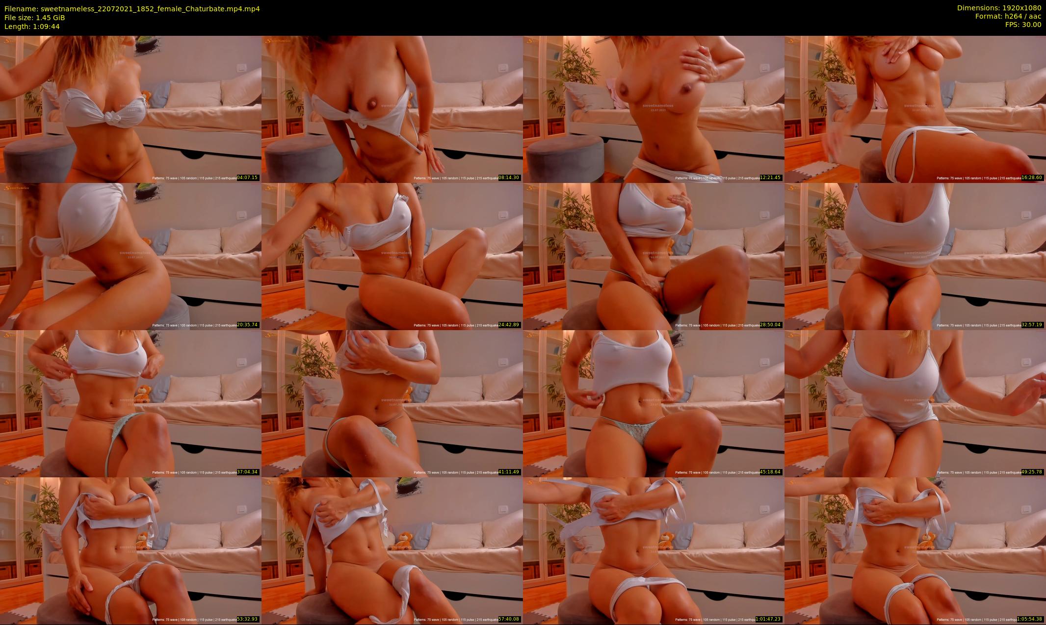 sweetnameless — 70 minute Chaturbate couple cam show recording, 1080p, Jul 22, 2021