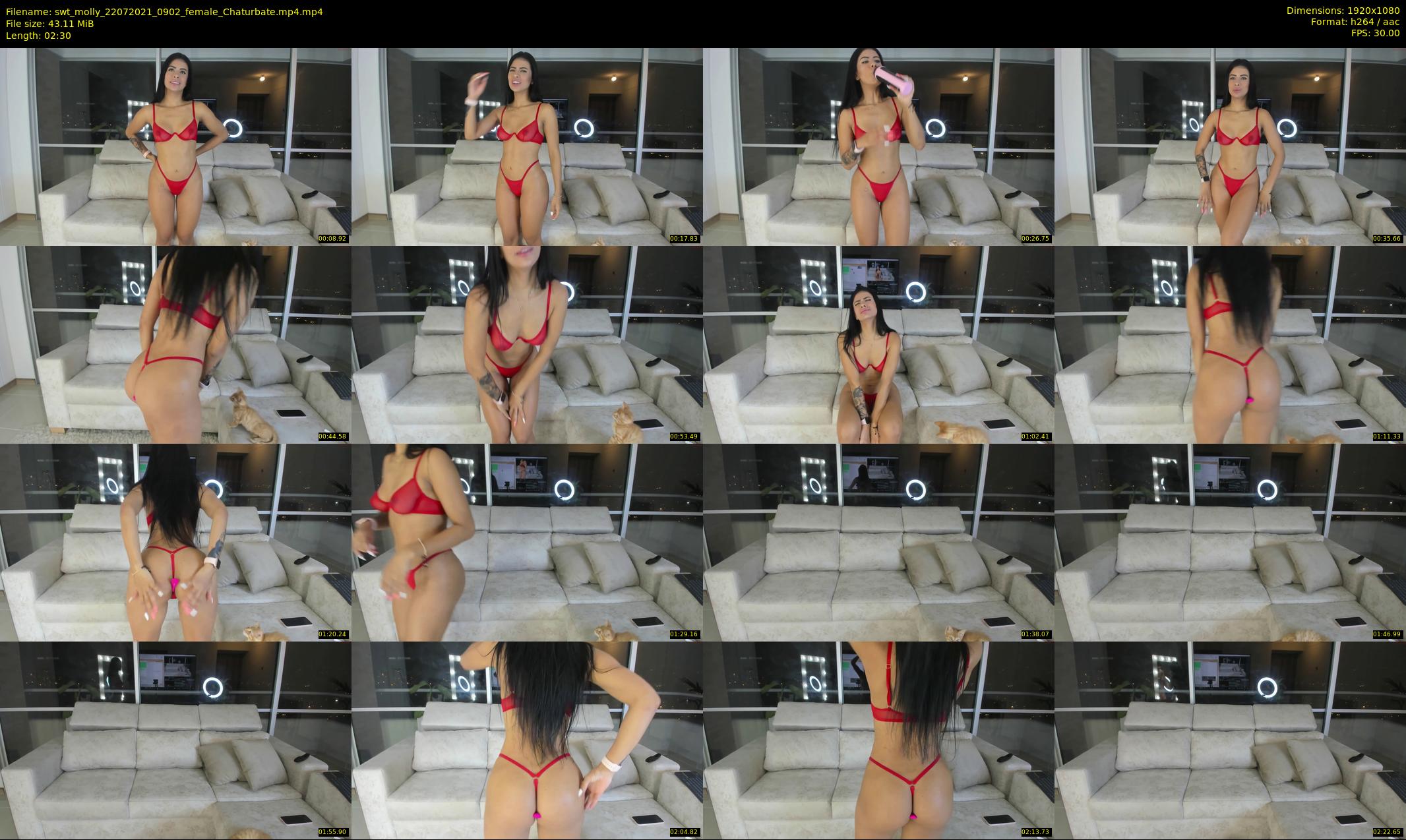 swt_molly — 3 minute Chaturbate female cam show recording, 1080p, Jul 22, 2021