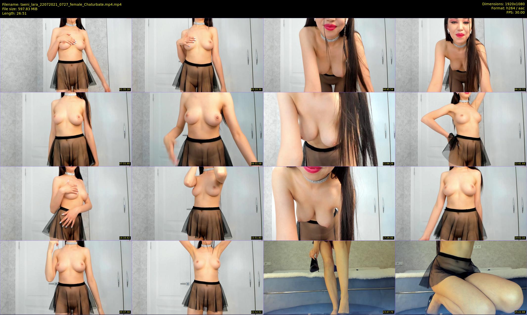 taeni_lara — 27 minute Chaturbate female cam show recording, 1080p, Jul 22, 2021