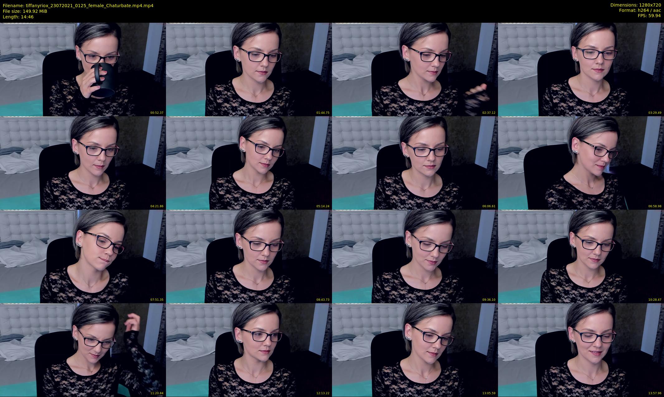tiffanyriox — 15 minute Chaturbate female cam show recording, 720p, Jul 23, 2021