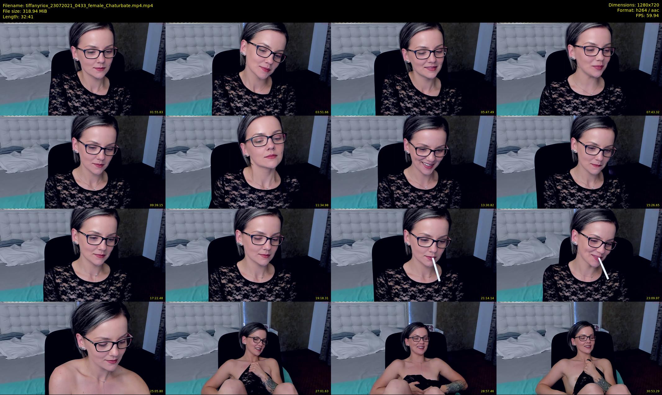 tiffanyriox — 33 minute Chaturbate female cam show recording, 720p, Jul 23, 2021