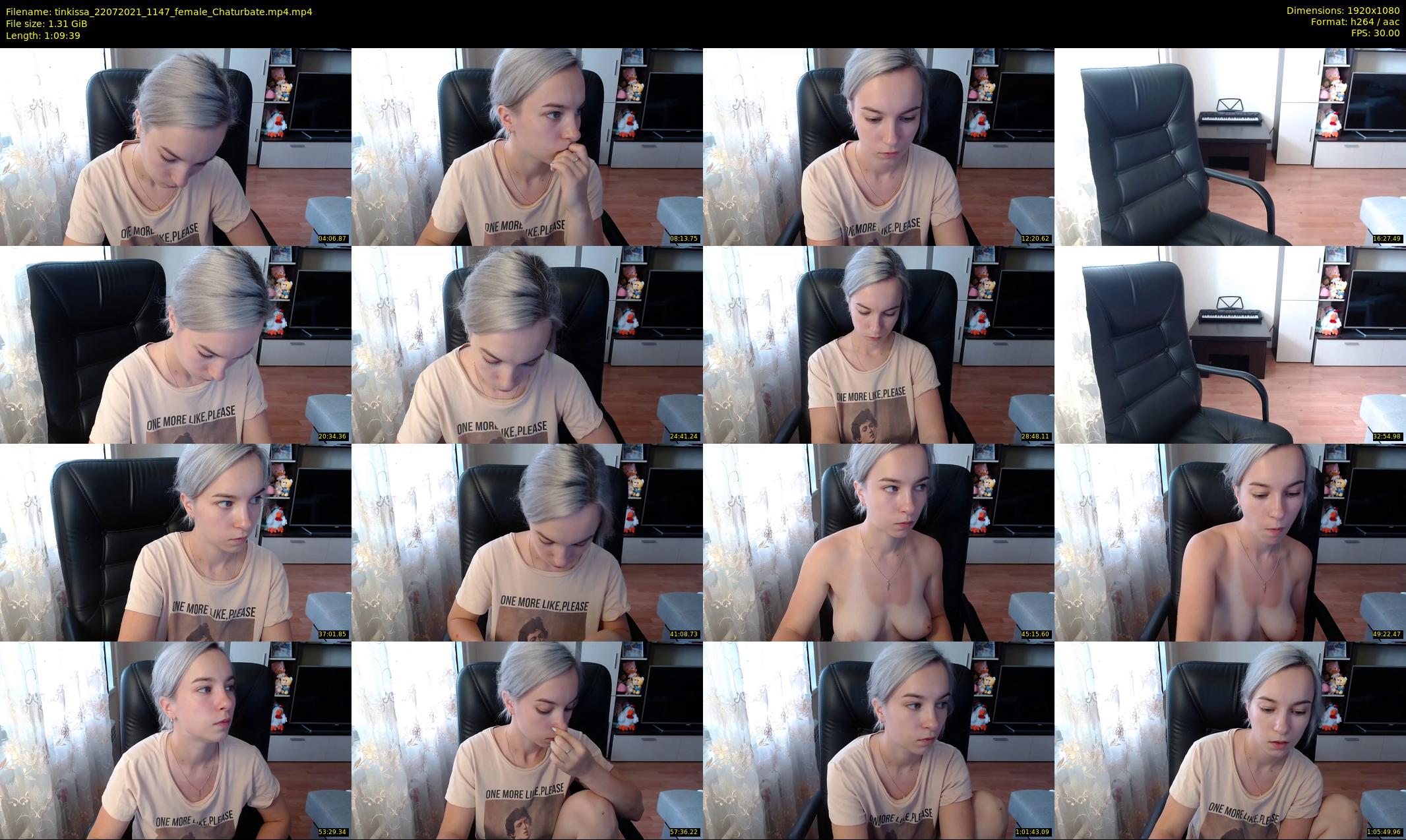 tinkissa — 70 minute Chaturbate couple cam show recording, 1080p, Jul 22, 2021