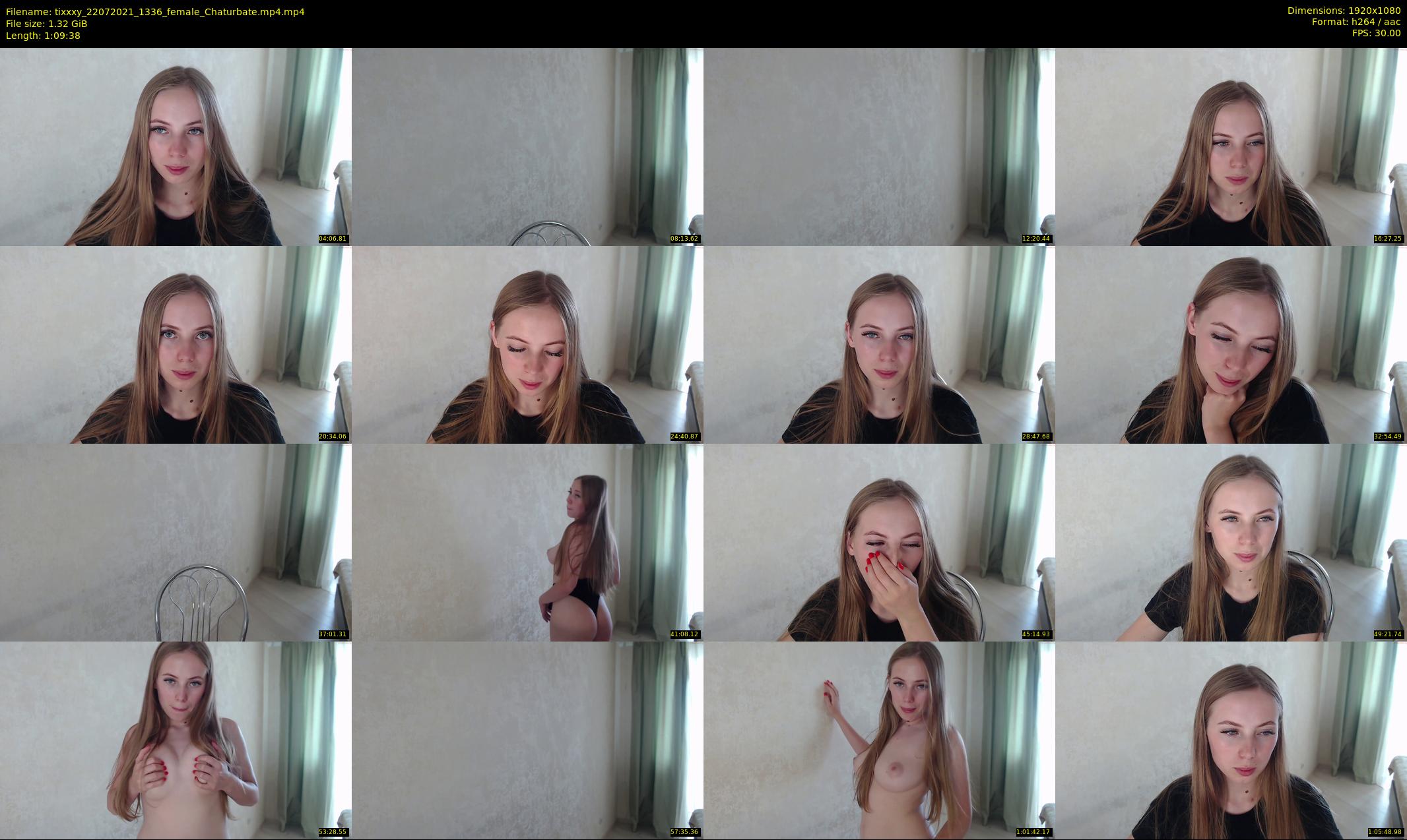 tixxxy — 70 minute Chaturbate female cam show recording, 1080p, Jul 22, 2021