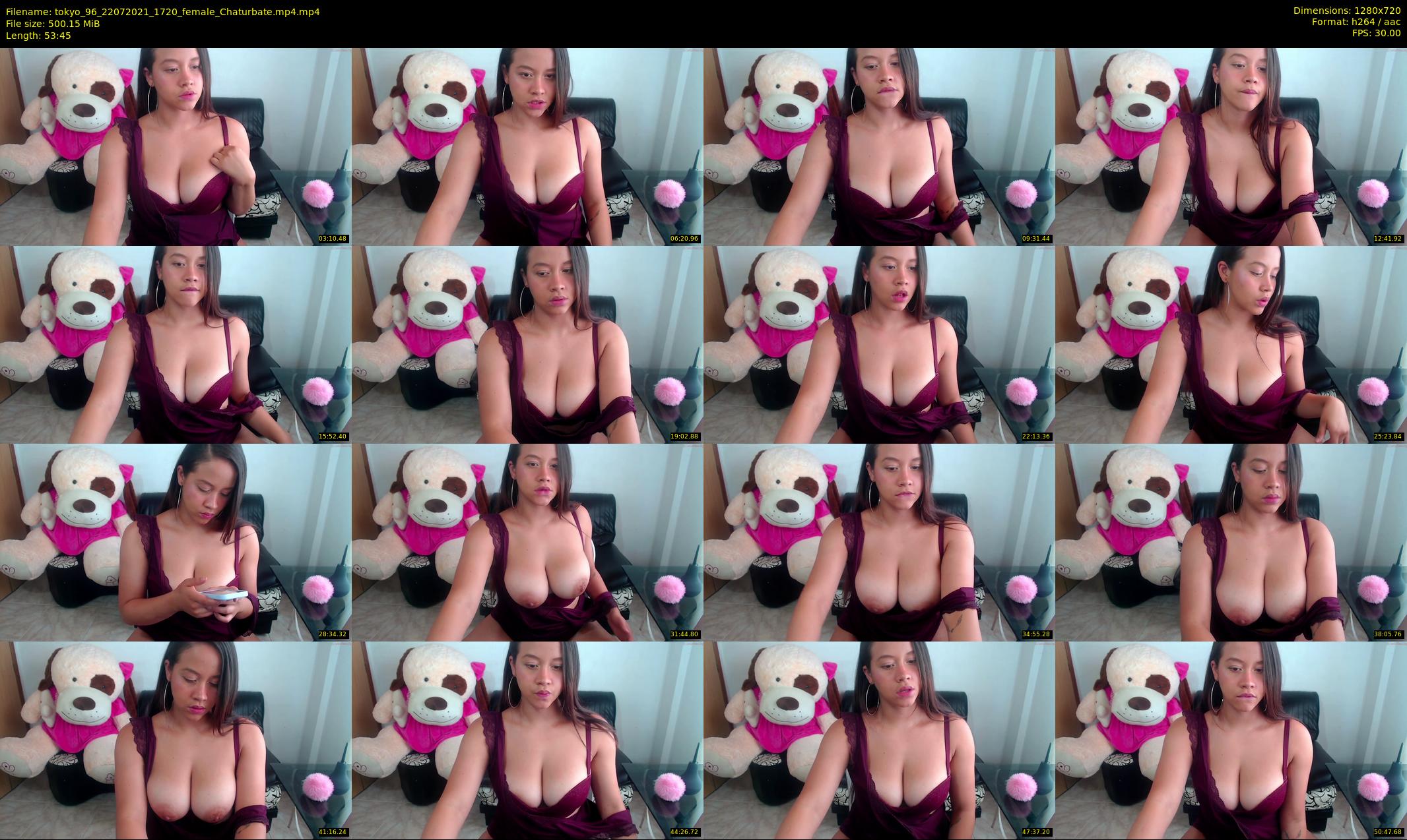 tokyo_96 — 54 minute Chaturbate female cam show recording, 720p, Jul 22, 2021