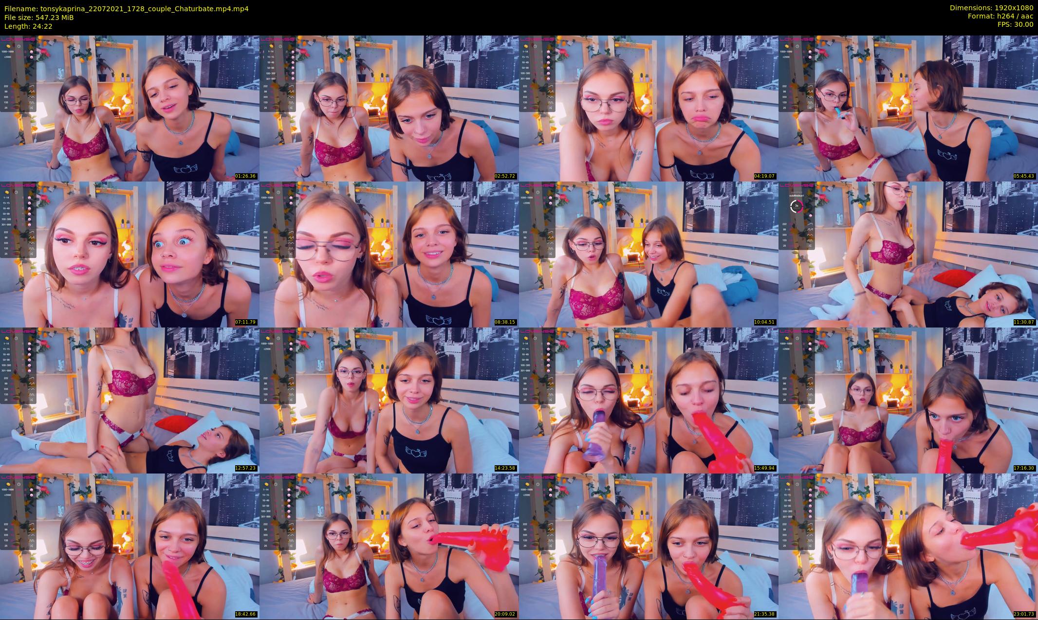 tonsykaprina — 25 minute Chaturbate couple cam show recording, 1080p, Jul 22, 2021