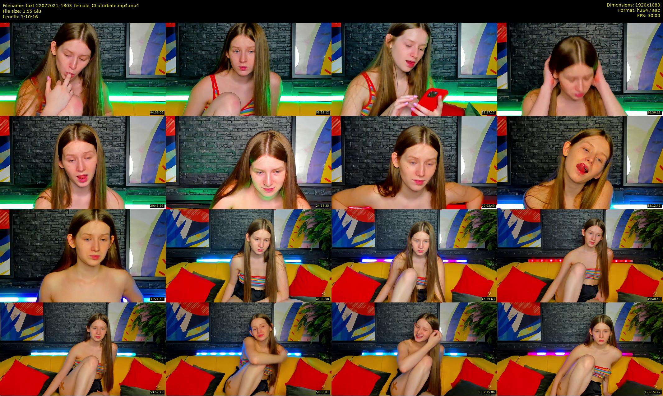 toxl — 71 minute Chaturbate female cam show recording, 1080p, Jul 22, 2021