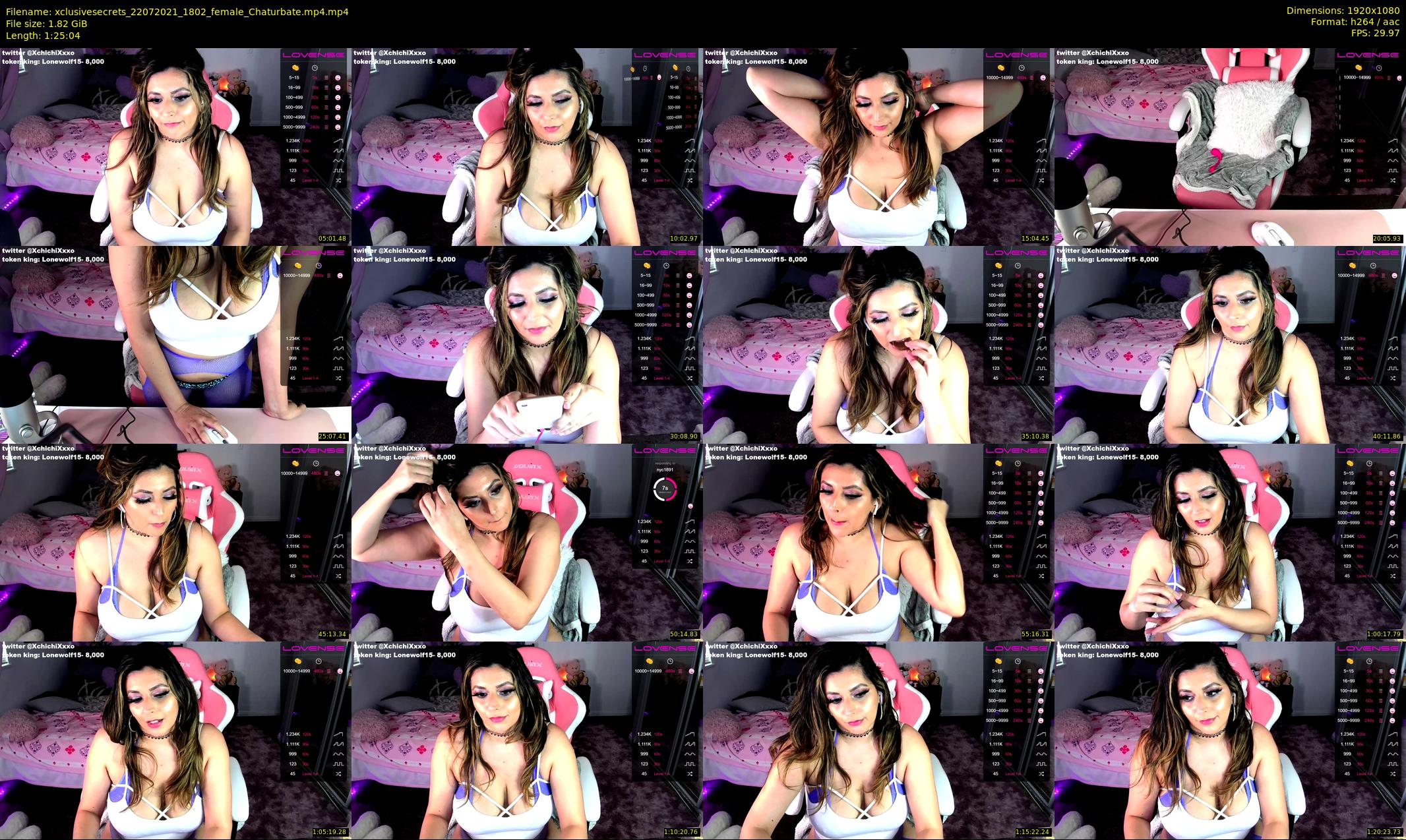 xclusivesecrets — 86 minute Chaturbate female cam show recording, 1080p, Jul 22, 2021