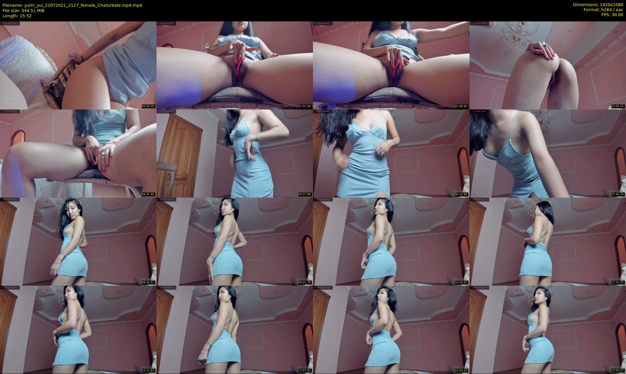 yumi_yui — 16 minute Chaturbate female cam show recording, 1080p, Jul 22, 2021