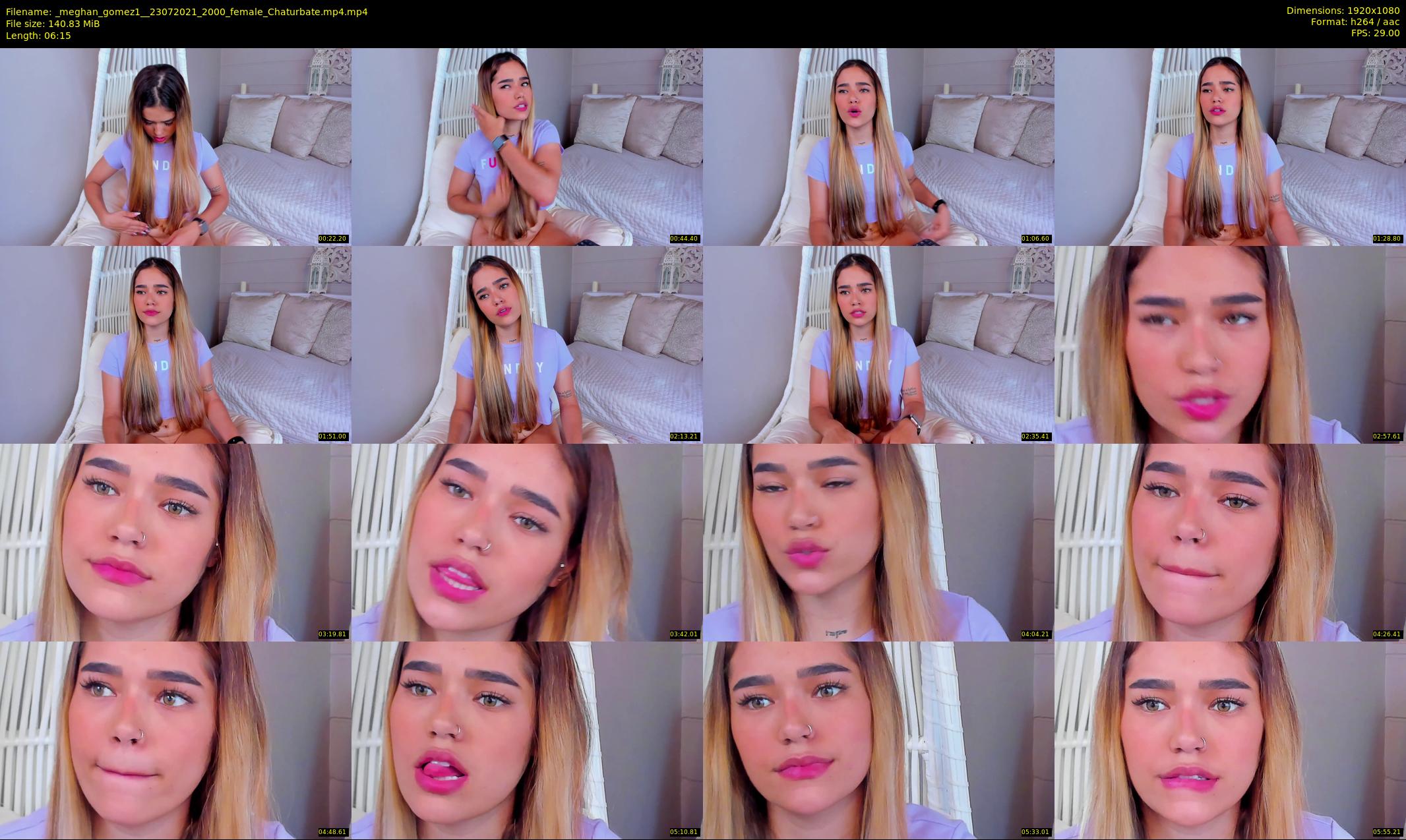 _meghan_gomez1_ — 7 minute Chaturbate female cam show recording, 1080p, Jul 23, 2021