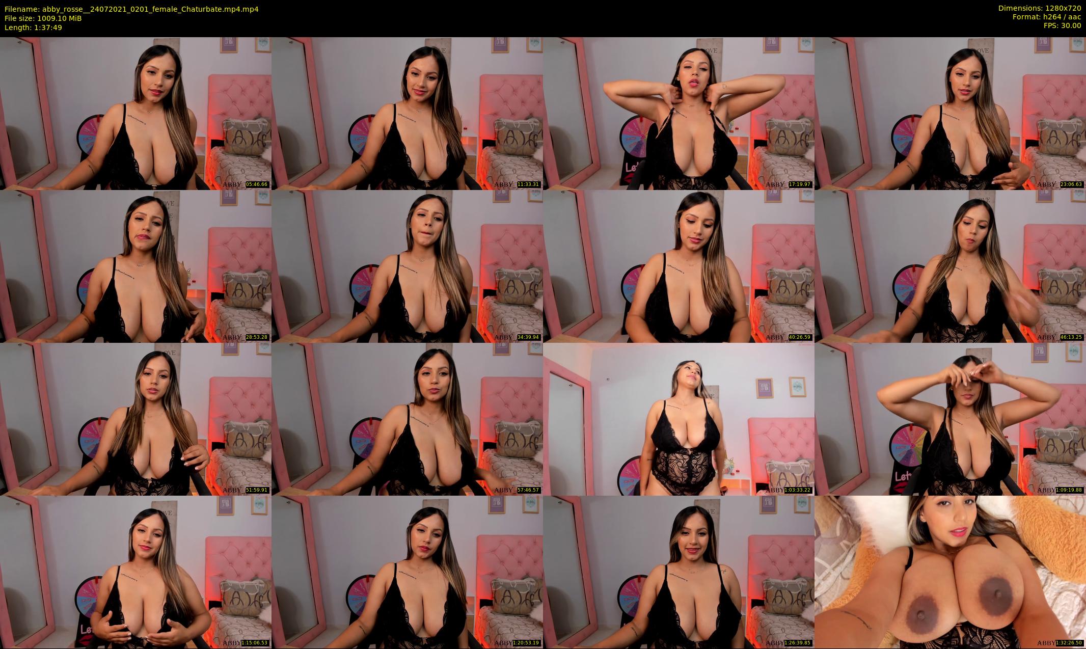 abby_rosse_ — 98 minute Chaturbate female cam show recording, 720p, Jul 24, 2021