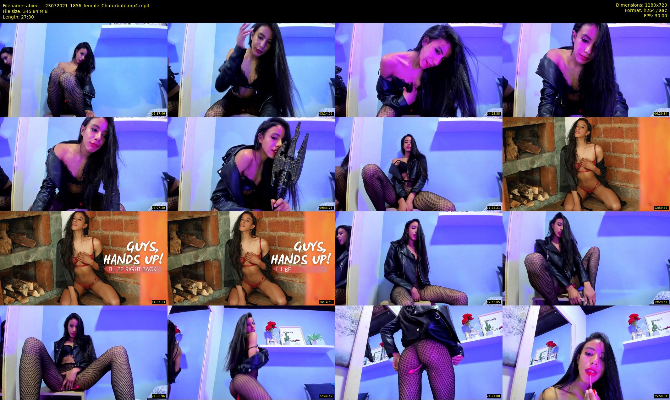 abiee__ — 28 minute Chaturbate female cam show recording, 720p, Jul 23, 2021