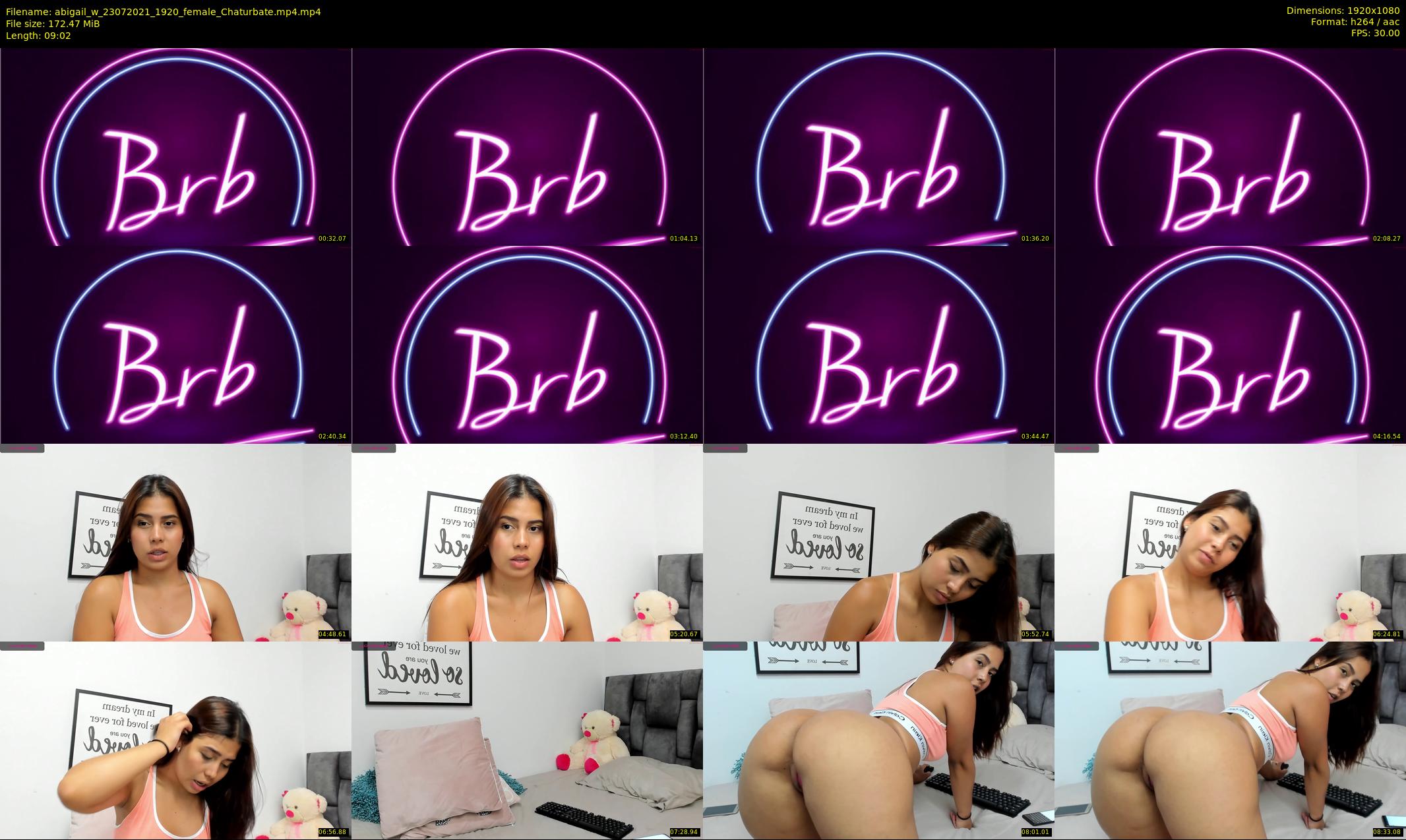 abigail_w — 10 minute Chaturbate female cam show recording, 1080p, Jul 23, 2021