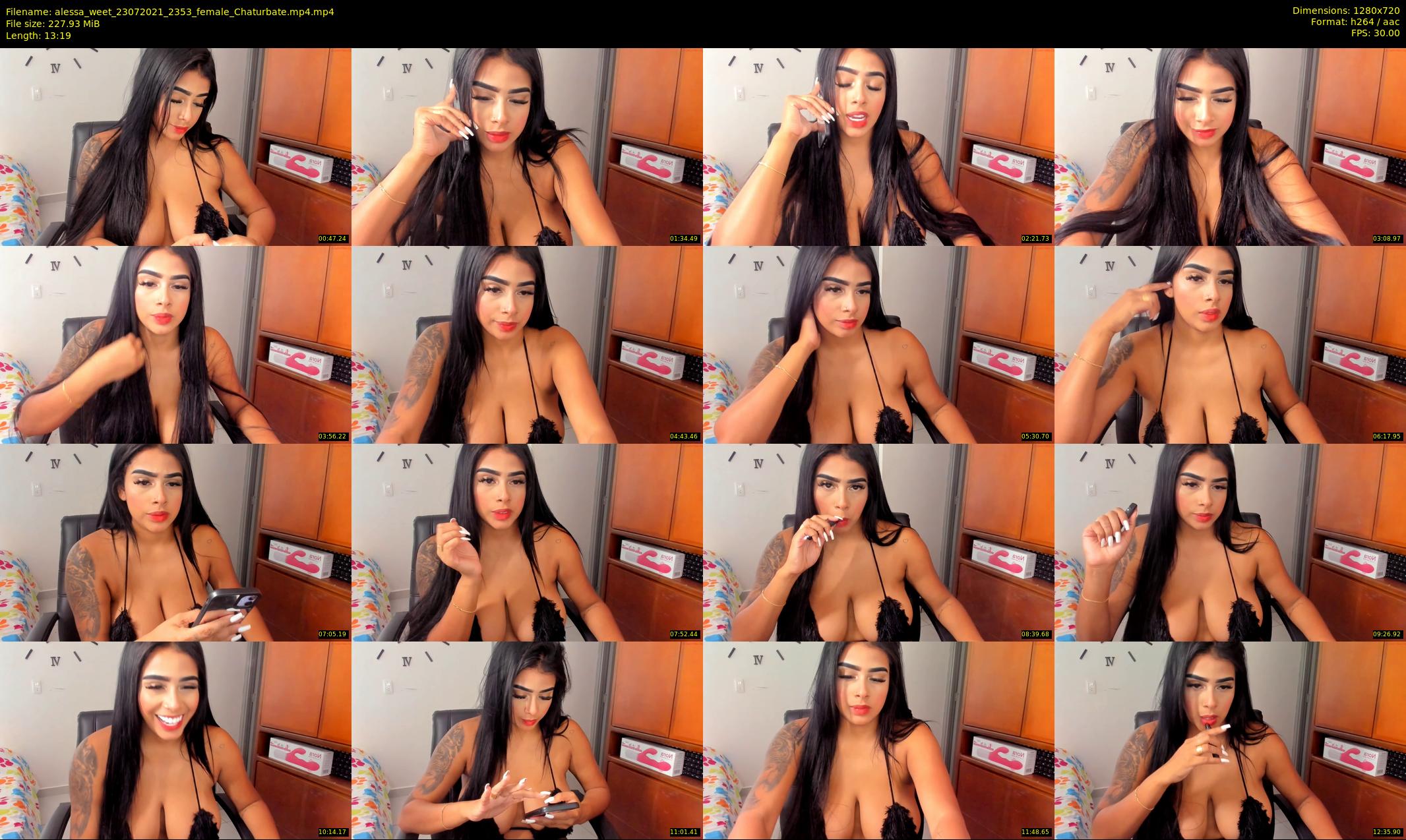 alessa_weet — 14 minute Chaturbate female cam show recording, 720p, Jul 23, 2021