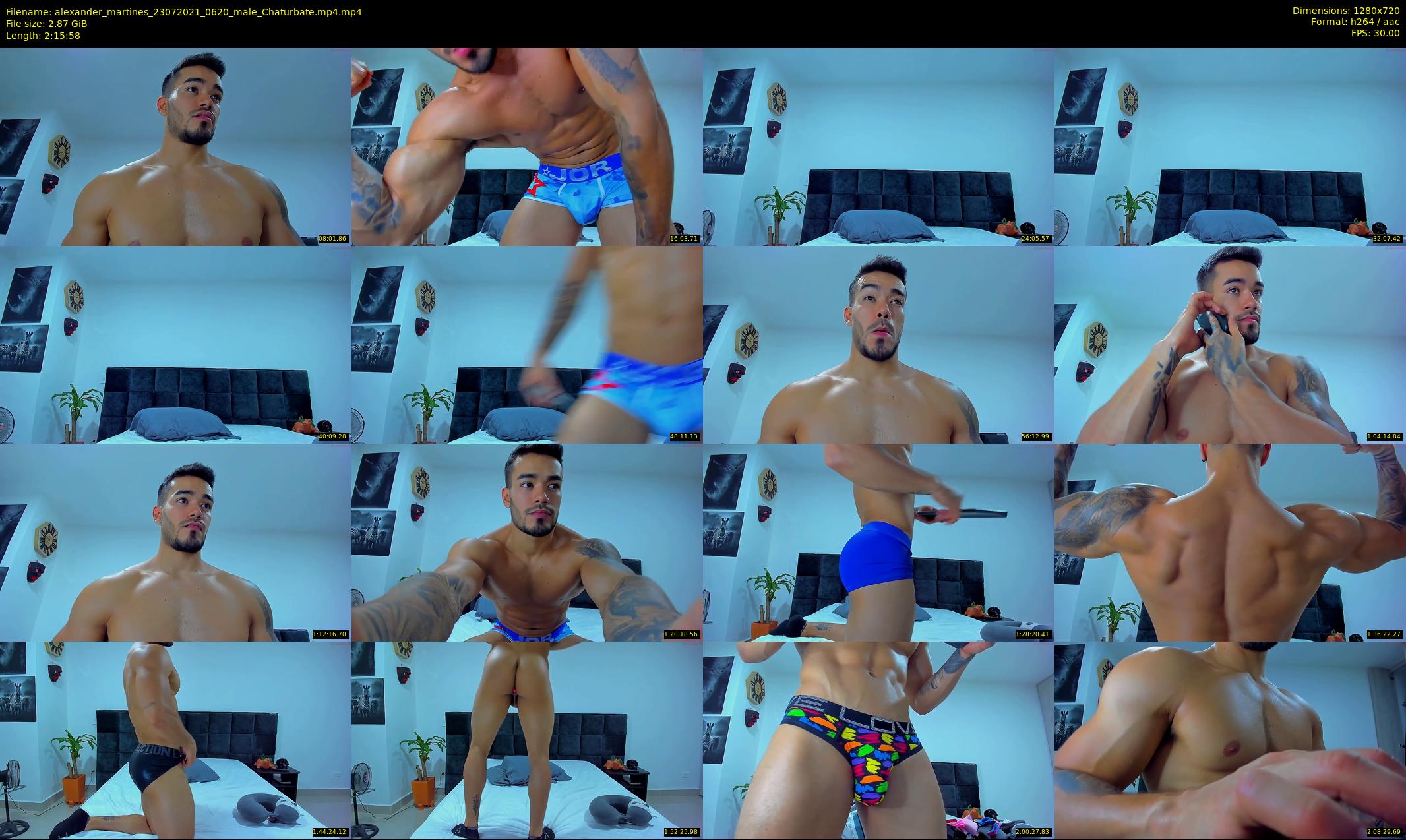 alexander_martines — 136 minute Chaturbate male cam show recording, 720p, Jul 23, 2021