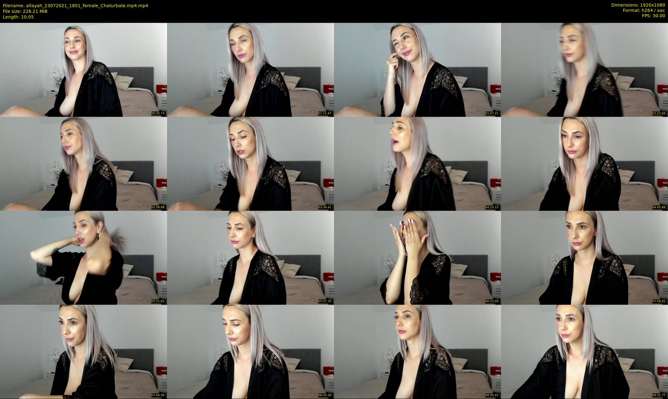 allayah — 11 minute Chaturbate female cam show recording, 1080p, Jul 23, 2021