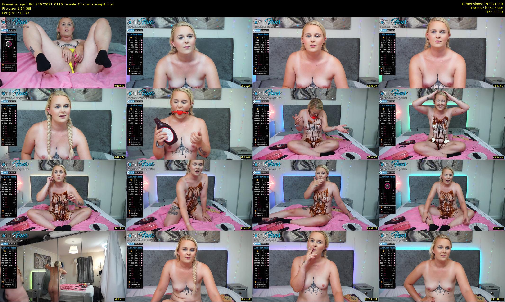 april_flix — 71 minute Chaturbate female cam show recording, 1080p, Jul 24, 2021