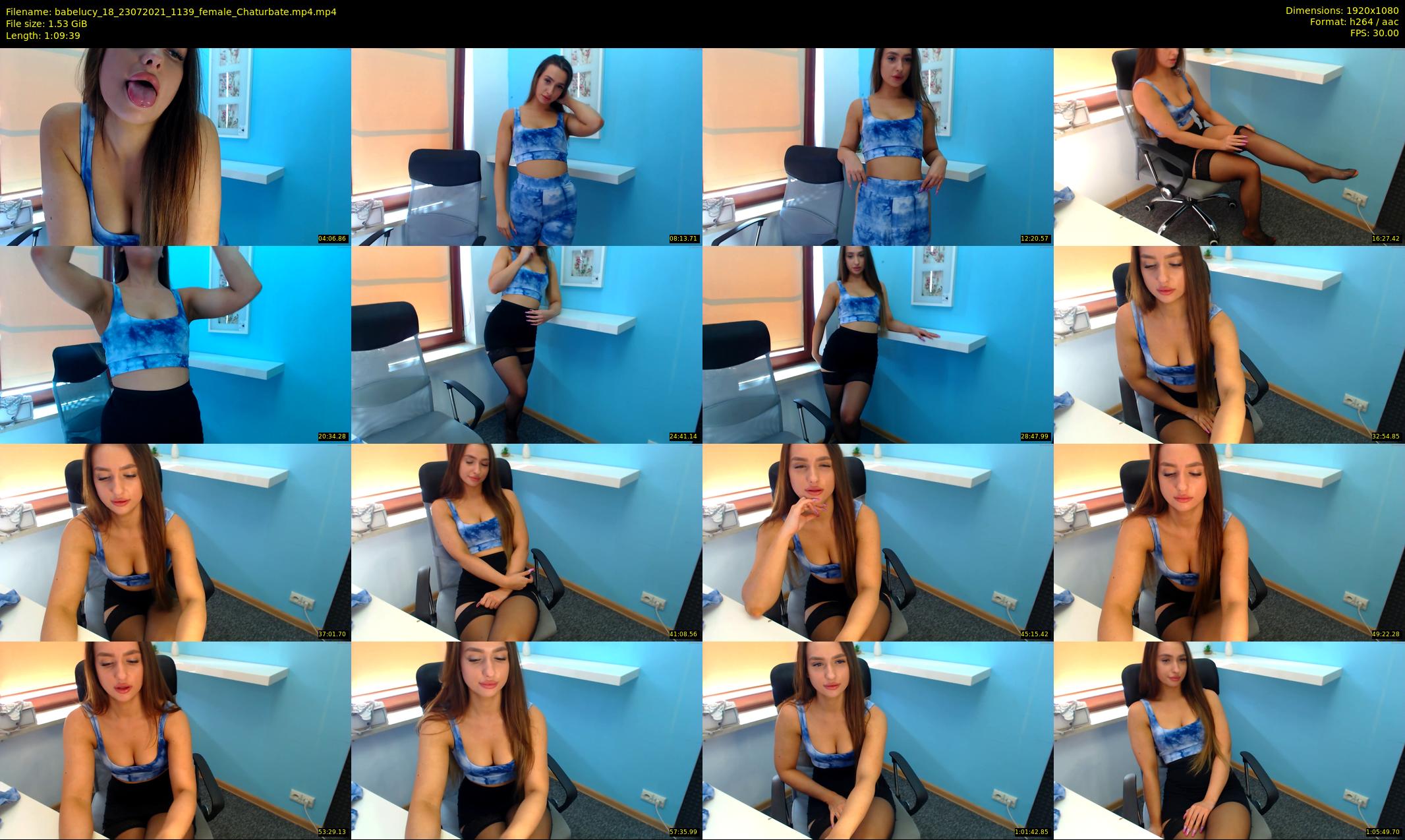 babelucy_18 — 70 minute Chaturbate female cam show recording, 1080p, Jul 23, 2021