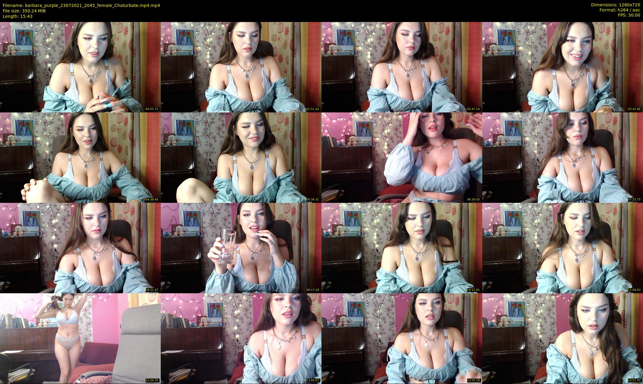 barbara_purple — 16 minute Chaturbate female cam show recording, 720p, Jul 23, 2021