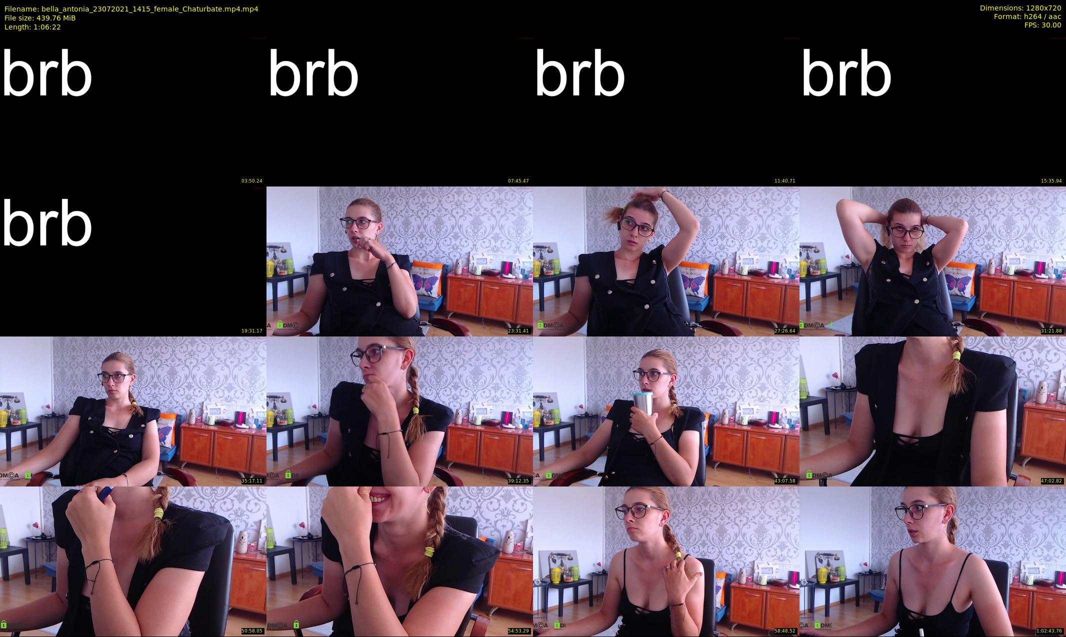 bella_antonia — 67 minute Chaturbate female cam show recording, 720p, Jul 23, 2021