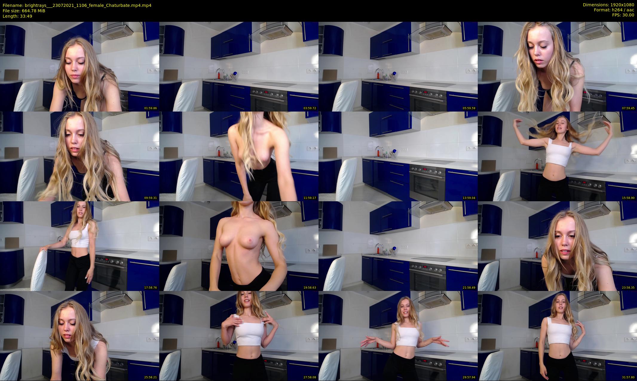 brightrays__ — 34 minute Chaturbate female cam show recording, 1080p, Jul 23, 2021