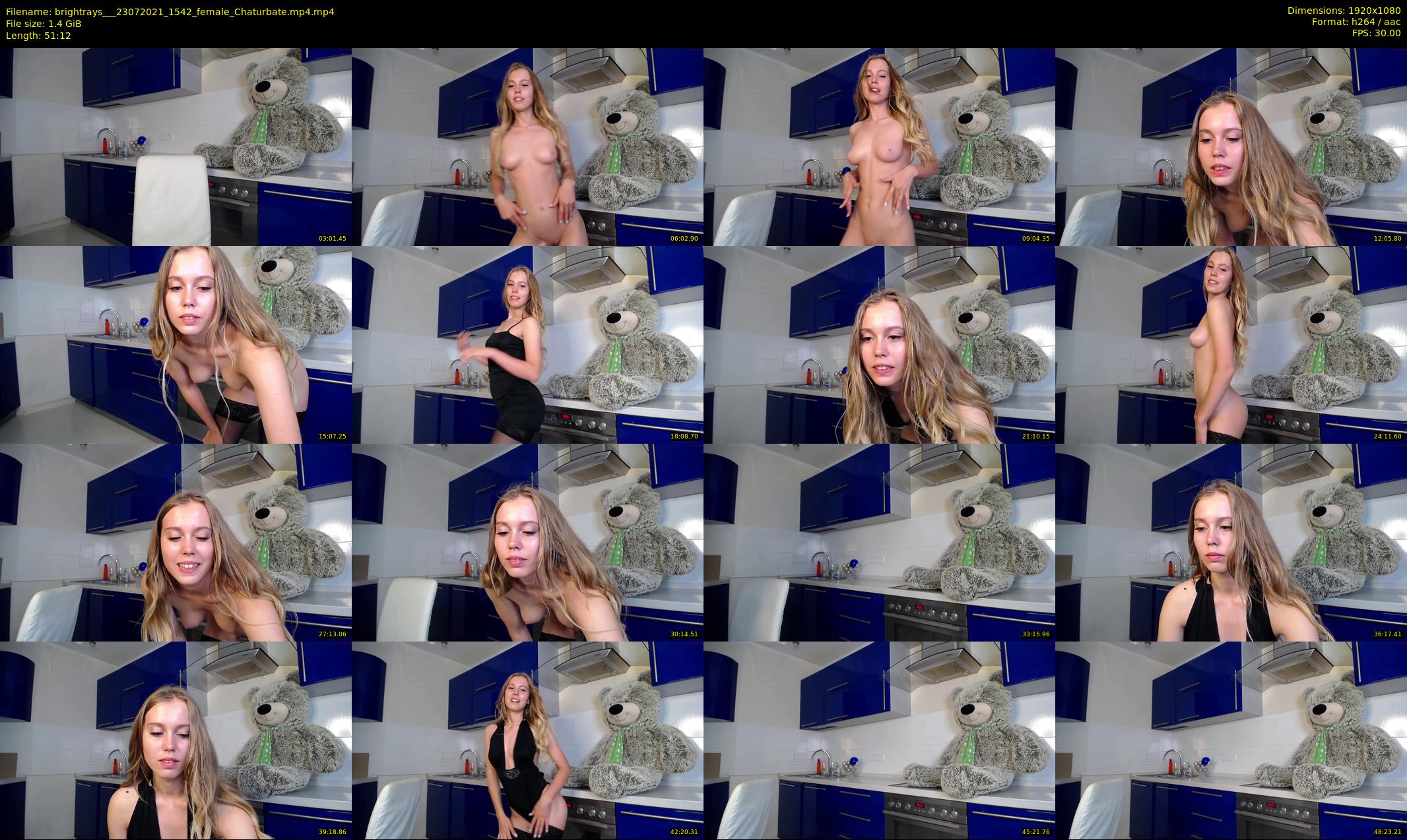 brightrays__ — 52 minute Chaturbate female cam show recording, 1080p, Jul 23, 2021