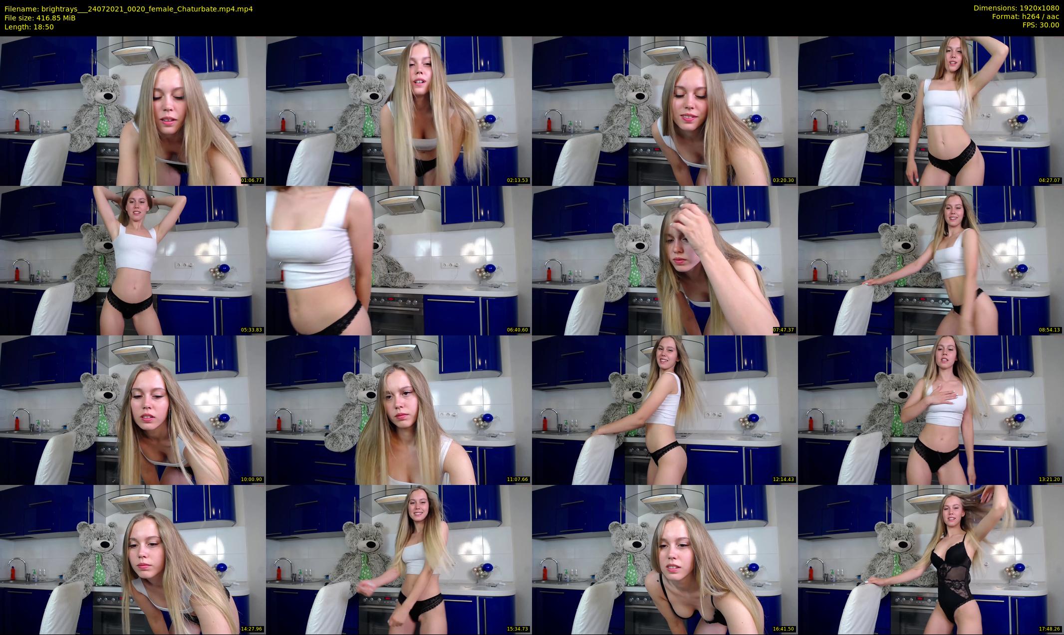brightrays__ — 19 minute Chaturbate female cam show recording, 1080p, Jul 24, 2021