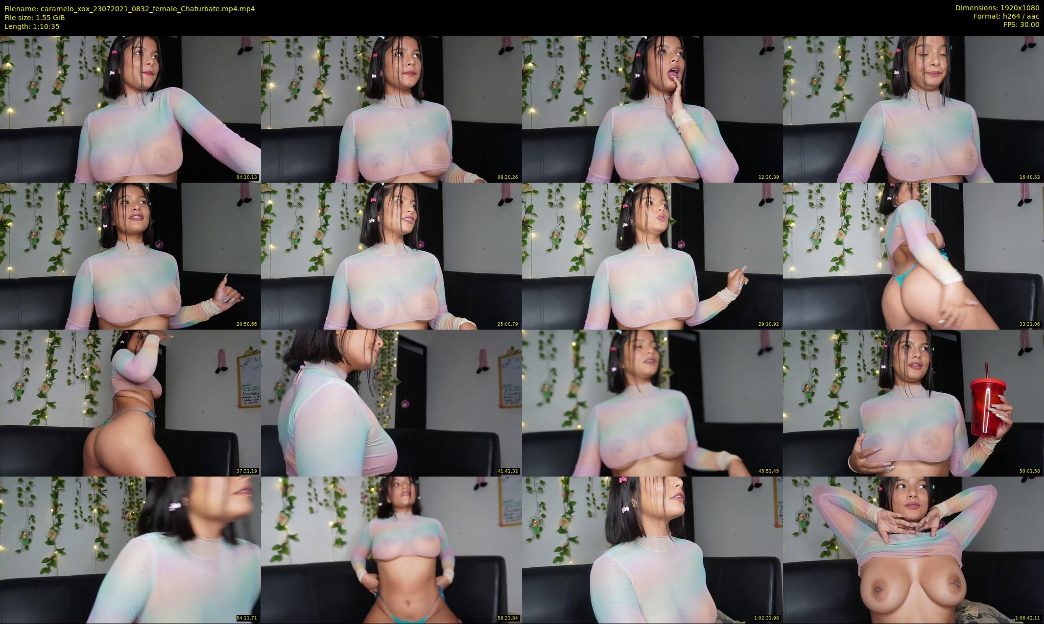 caramelo_xox — 71 minute Chaturbate female cam show recording, 1080p, Jul 23, 2021