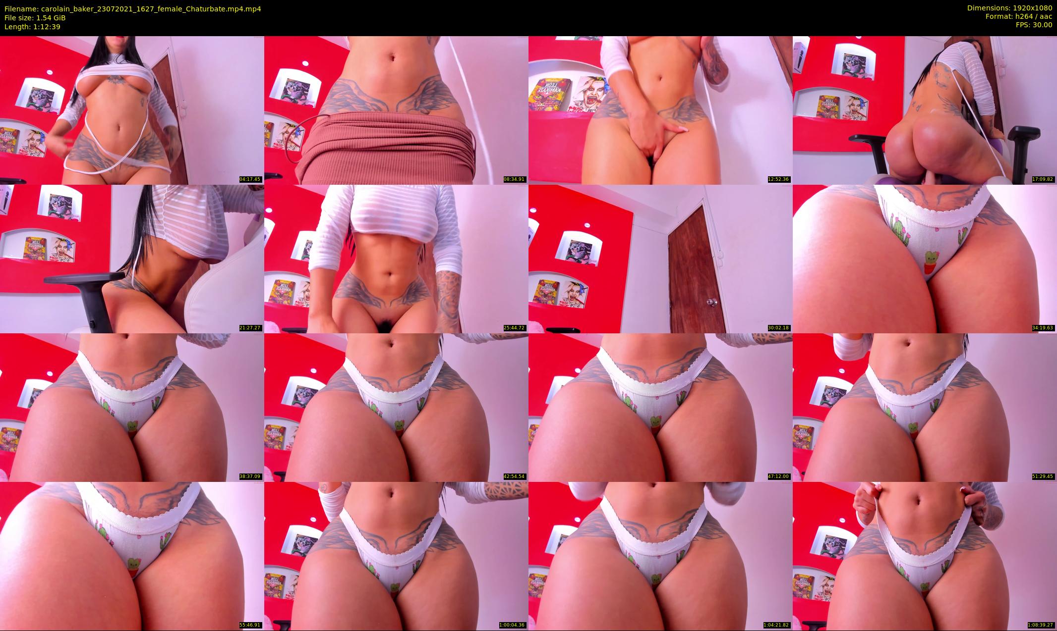 carolain_baker — 73 minute Chaturbate female cam show recording, 1080p, Jul 23, 2021