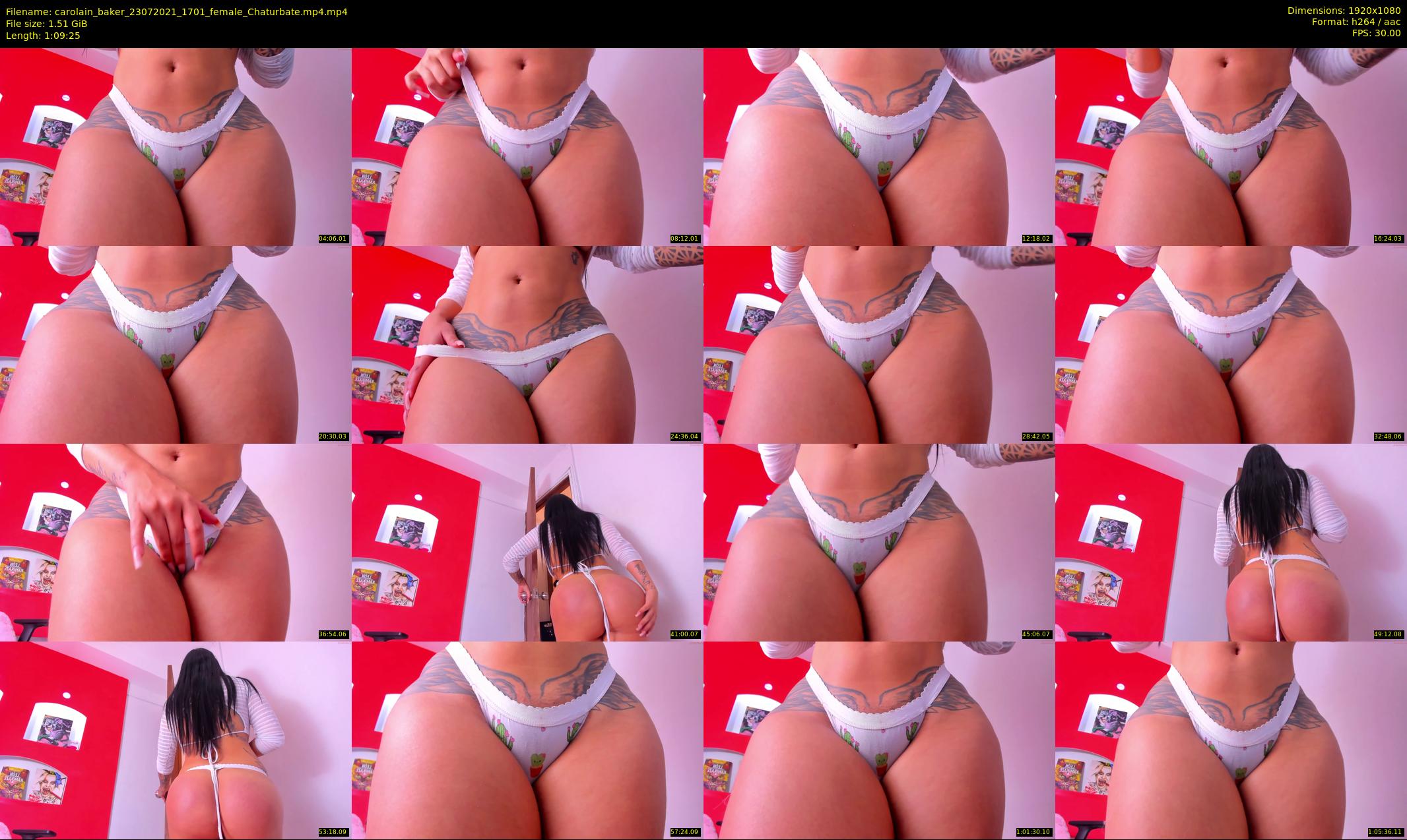 carolain_baker — 70 minute Chaturbate female cam show recording, 1080p, Jul 23, 2021