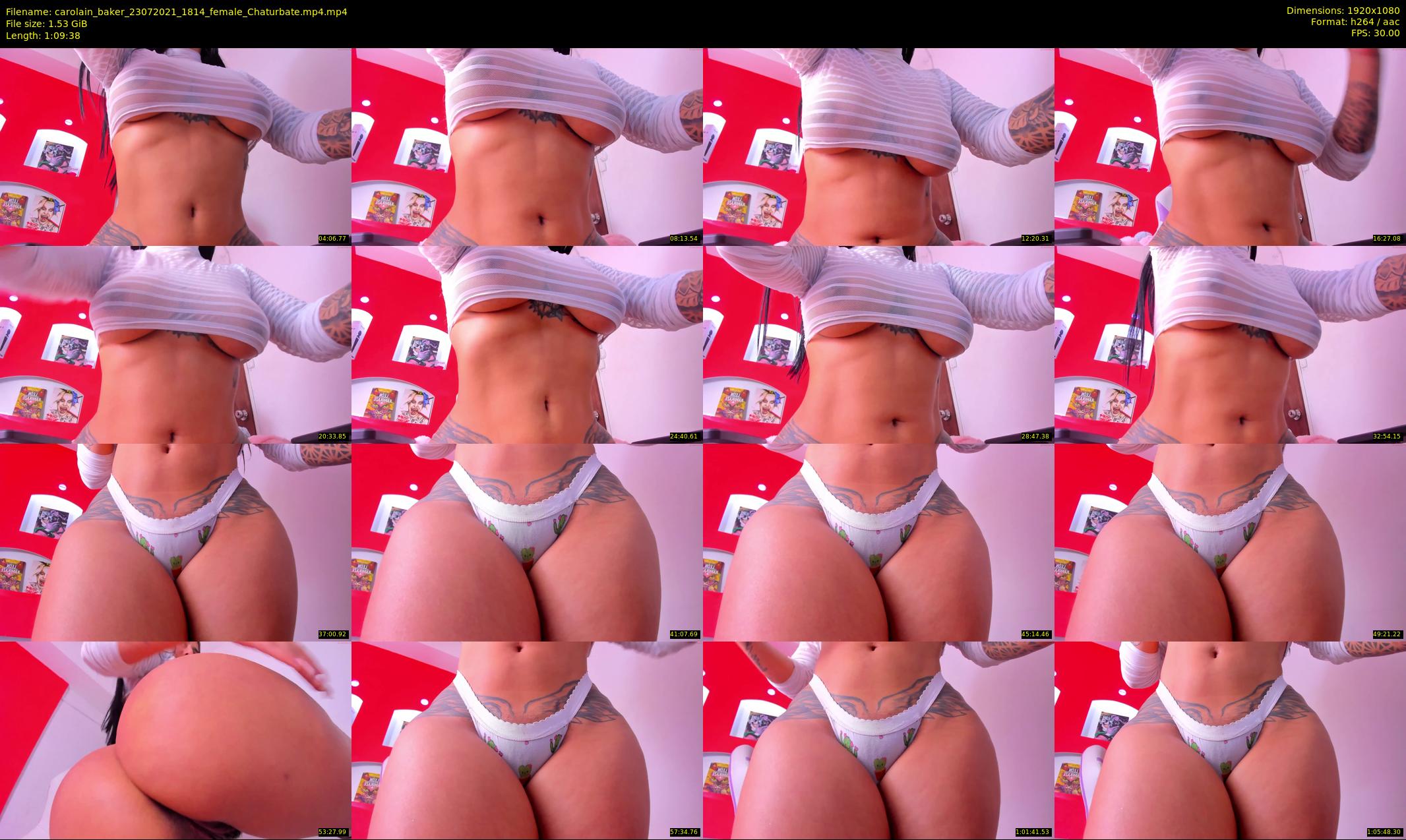 carolain_baker — 70 minute Chaturbate female cam show recording, 1080p, Jul 23, 2021