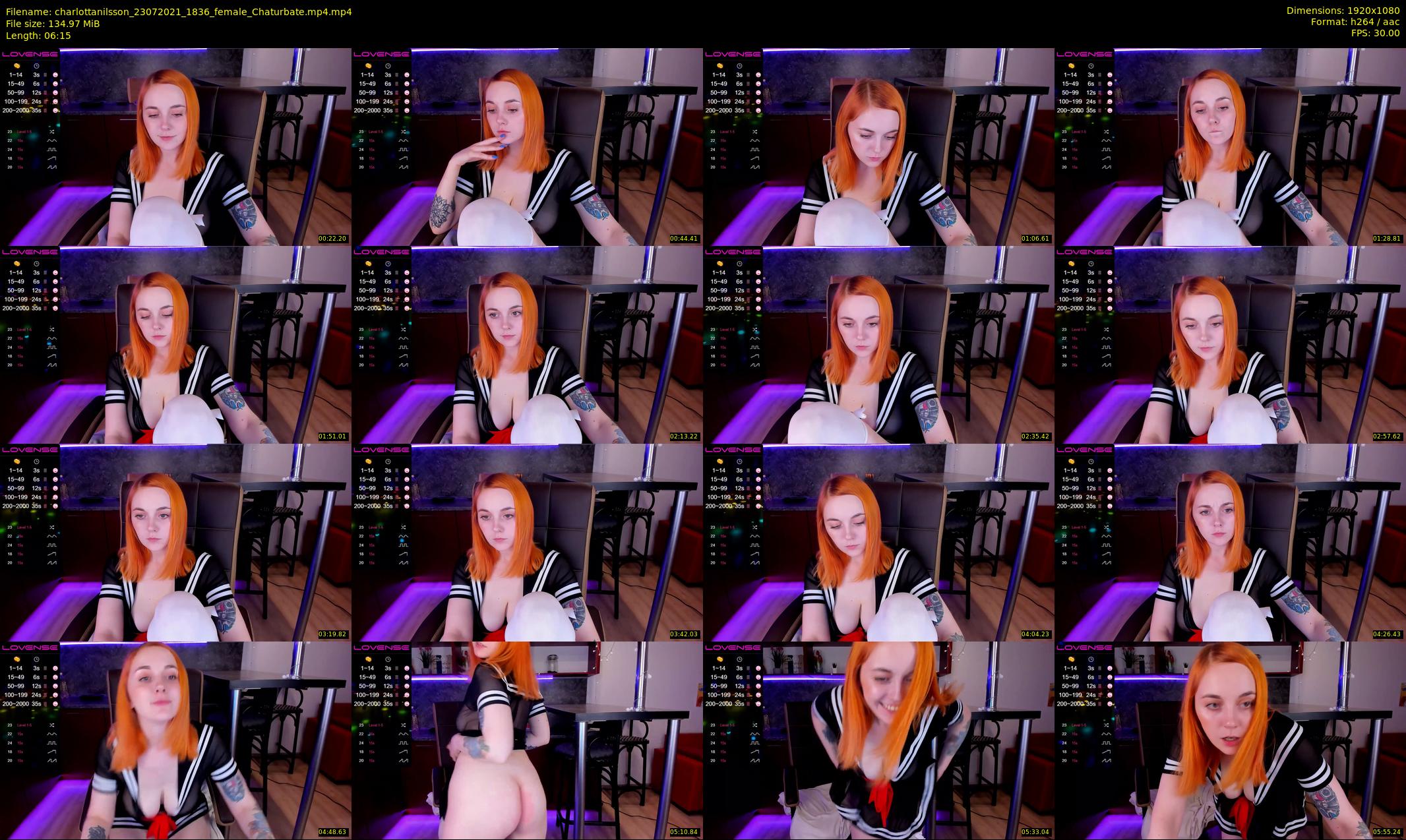 charlottanilsson — 7 minute Chaturbate female cam show recording, 1080p, Jul 23, 2021