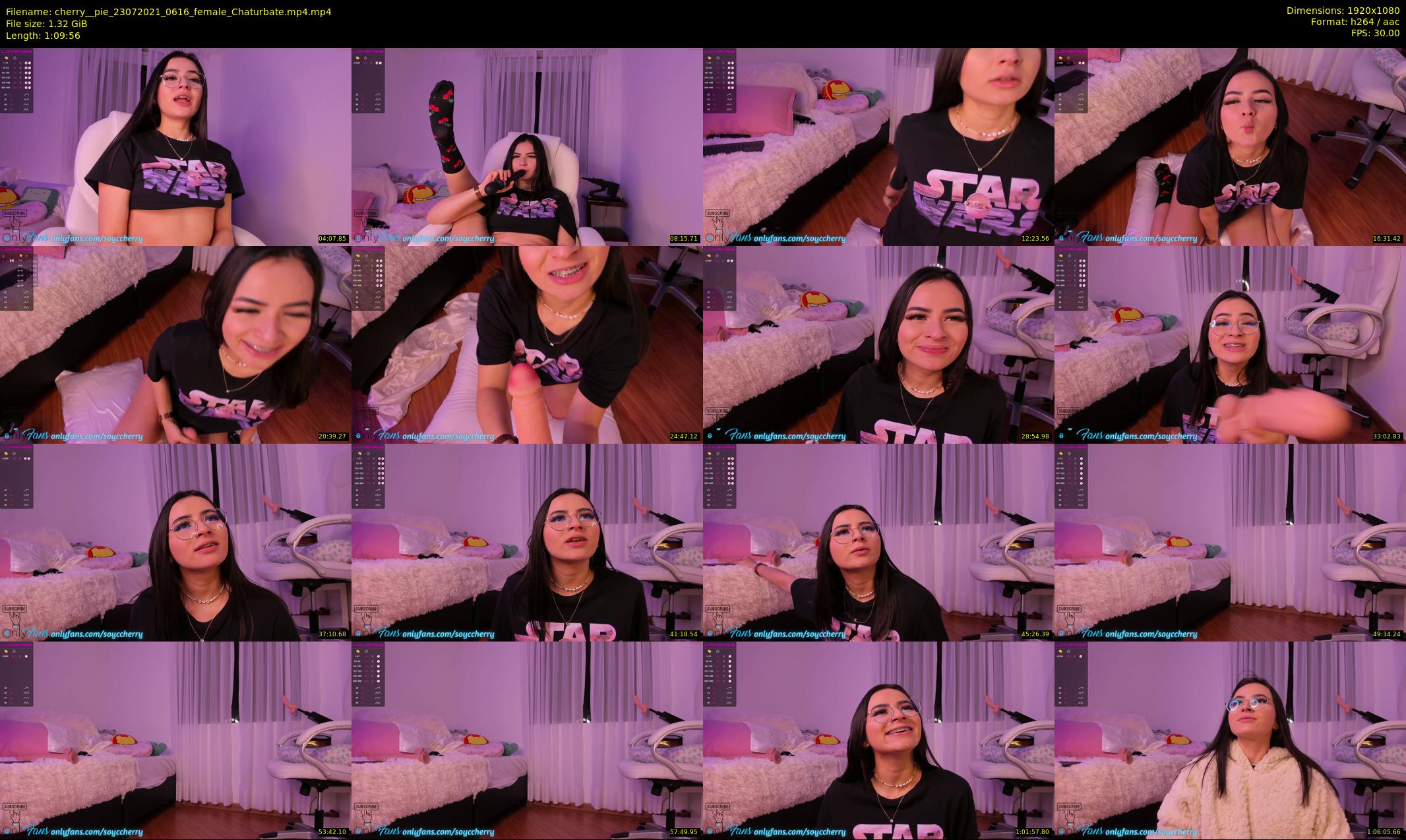 cherry__pie — 70 minute Chaturbate female cam show recording, 1080p, Jul 23, 2021