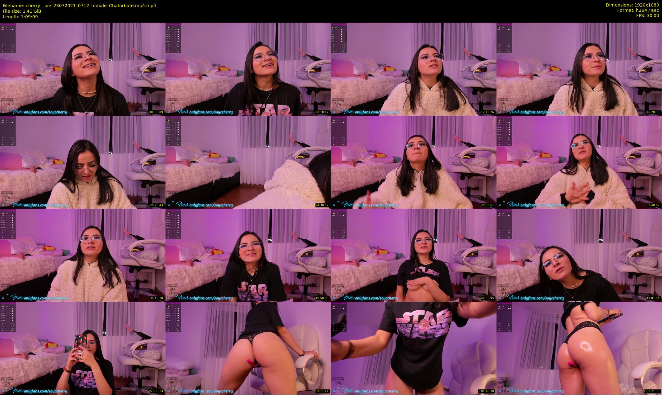 cherry__pie — 70 minute Chaturbate female cam show recording, 1080p, Jul 23, 2021