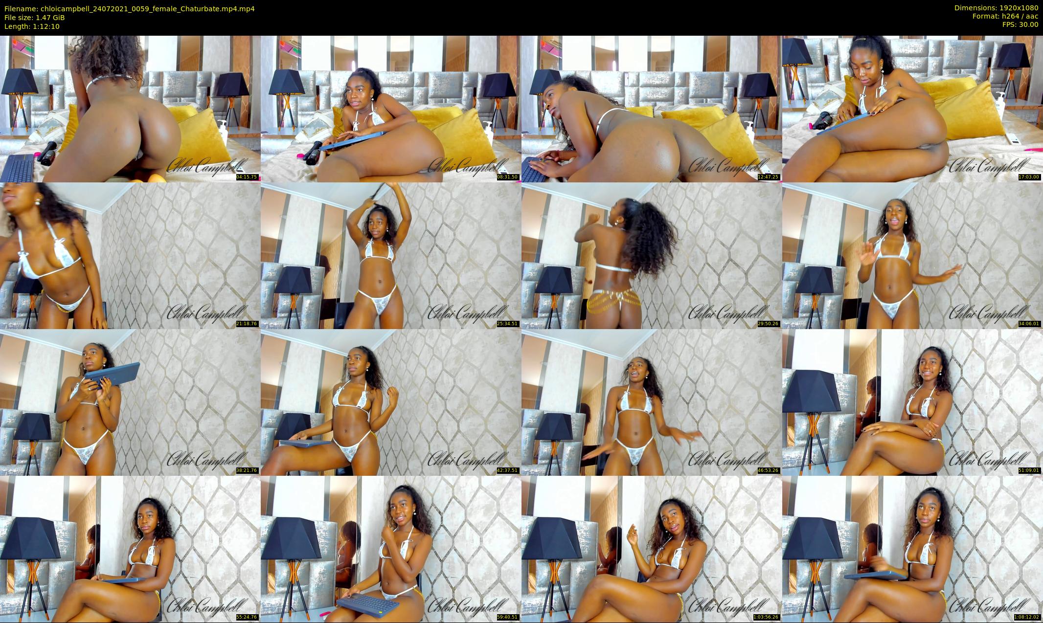 chloicampbell — 73 minute Chaturbate female cam show recording, 1080p, Jul 24, 2021