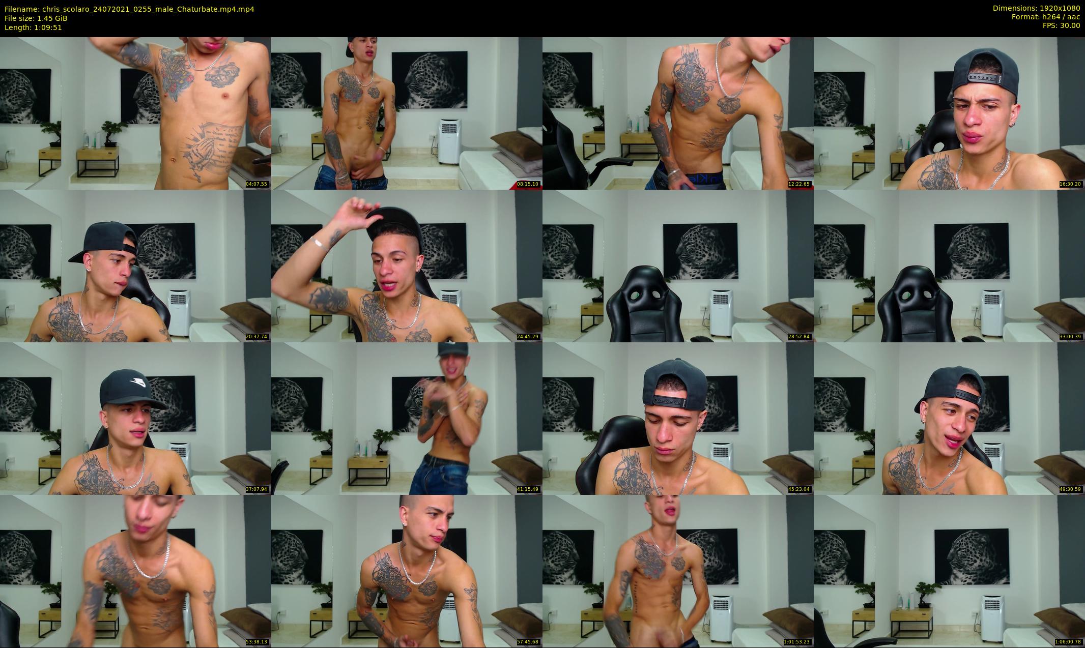 chris_scolaro — 70 minute Chaturbate male cam show recording, 1080p, Jul 24, 2021