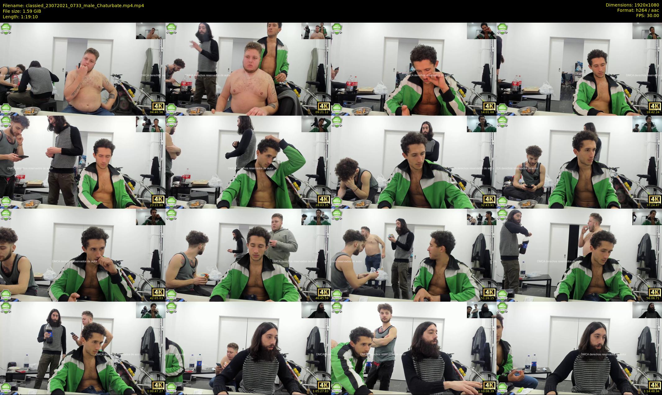 classied — 80 minute Chaturbate male cam show recording, 1080p, Jul 23, 2021