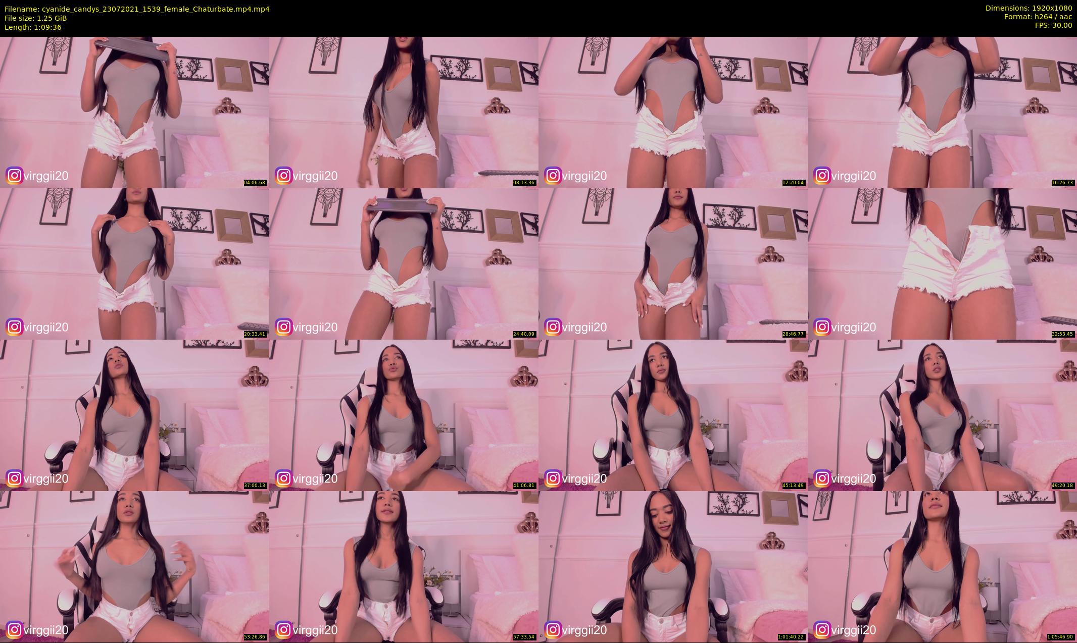 cyanide_candys — 70 minute Chaturbate female cam show recording, 1080p, Jul 23, 2021