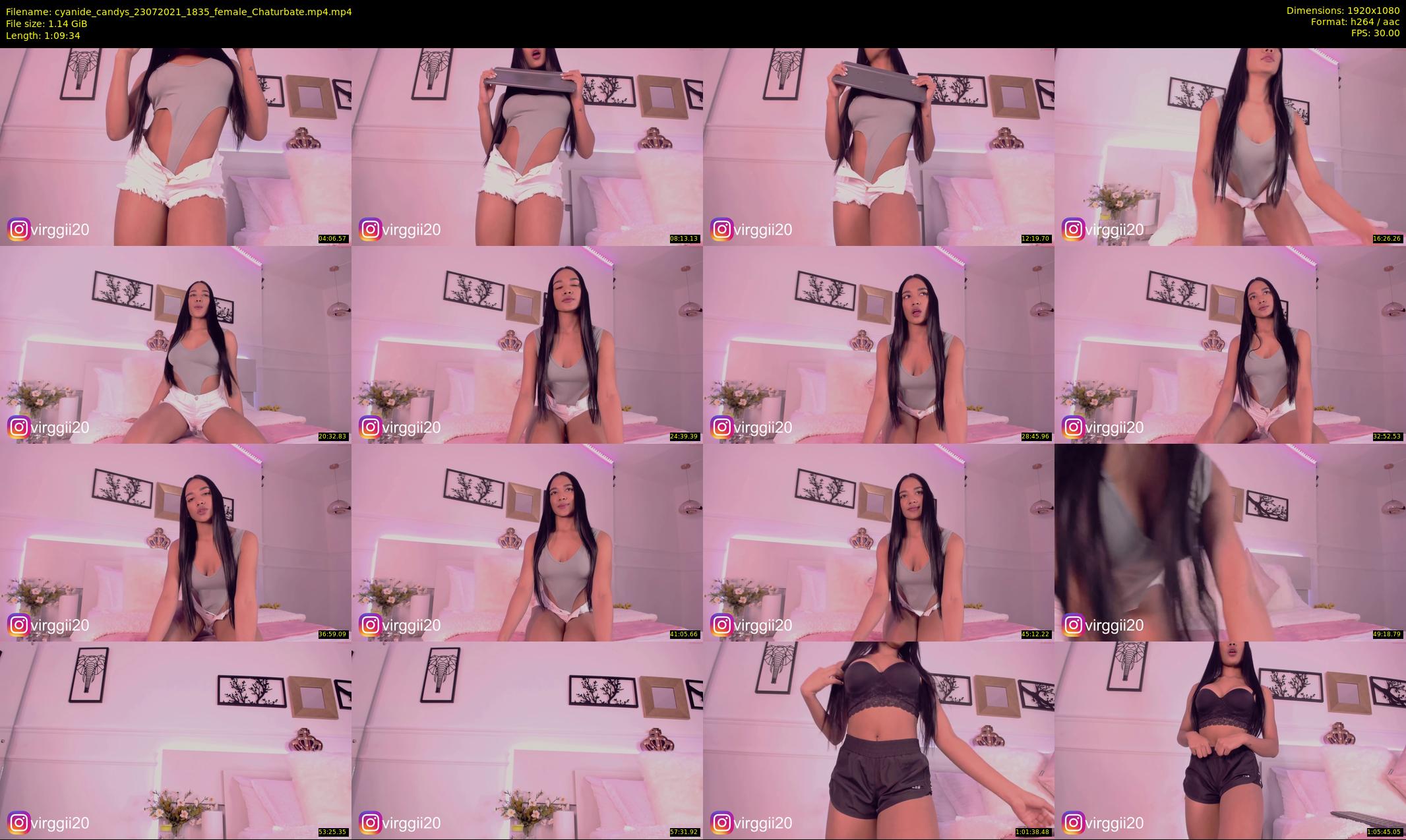 cyanide_candys — 70 minute Chaturbate female cam show recording, 1080p, Jul 23, 2021