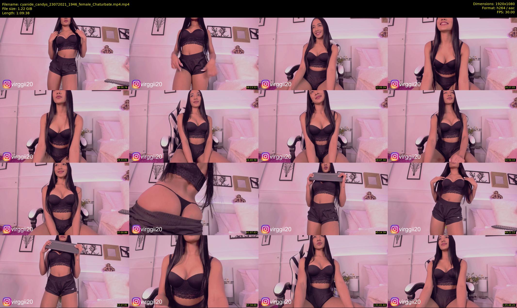 cyanide_candys — 70 minute Chaturbate female cam show recording, 1080p, Jul 23, 2021