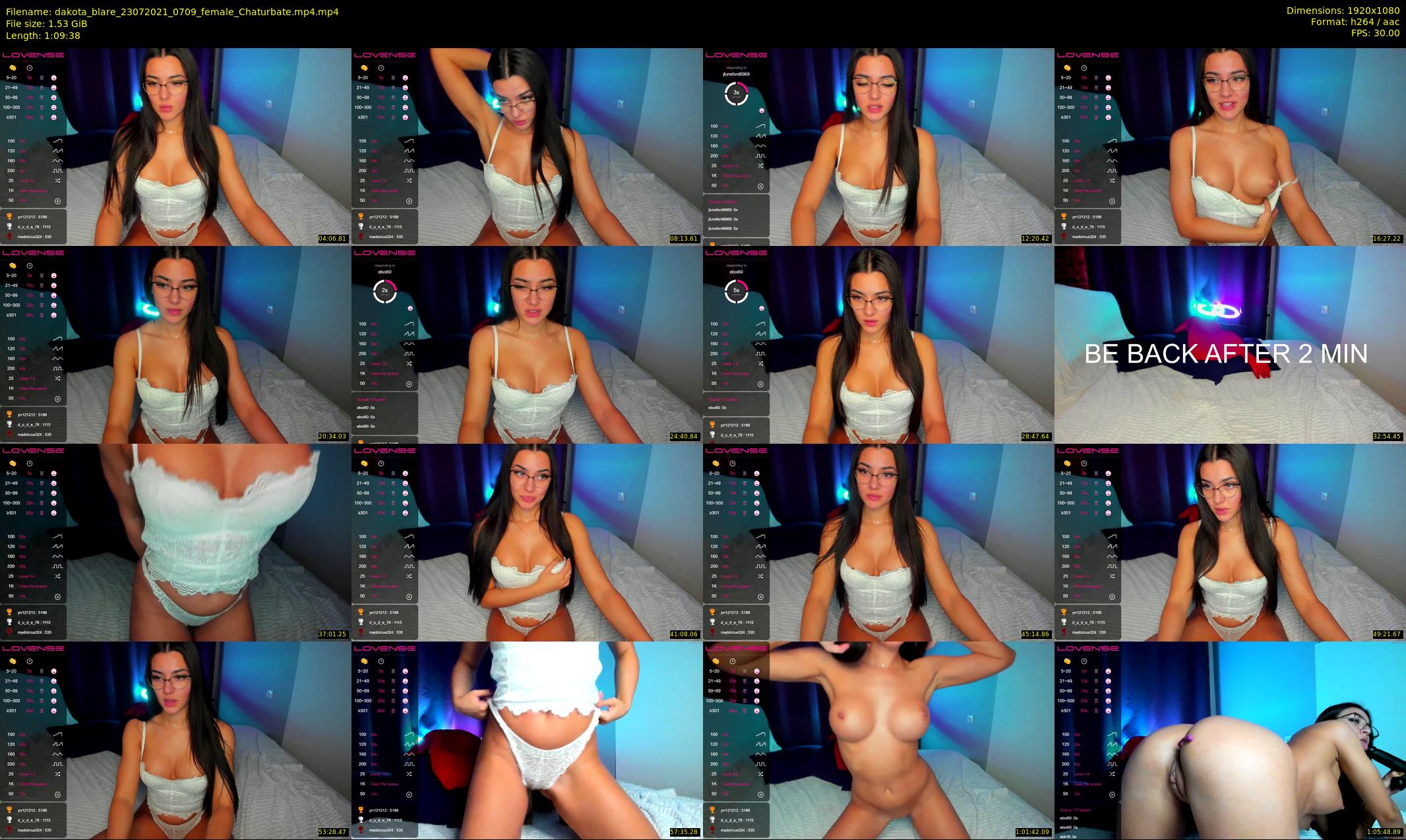 dakota_blare — 70 minute Chaturbate female cam show recording, 1080p, Jul 23, 2021
