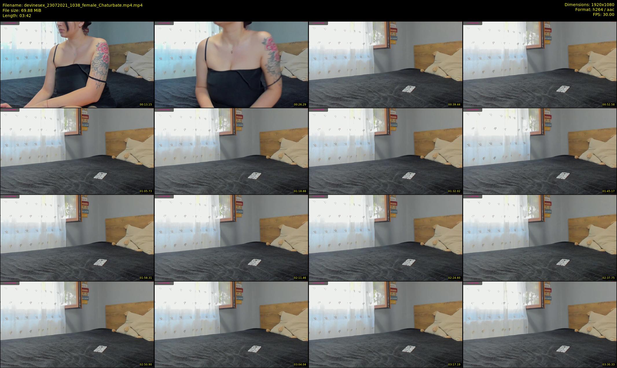 devinesex — 4 minute Chaturbate female cam show recording, 1080p, Jul 23, 2021
