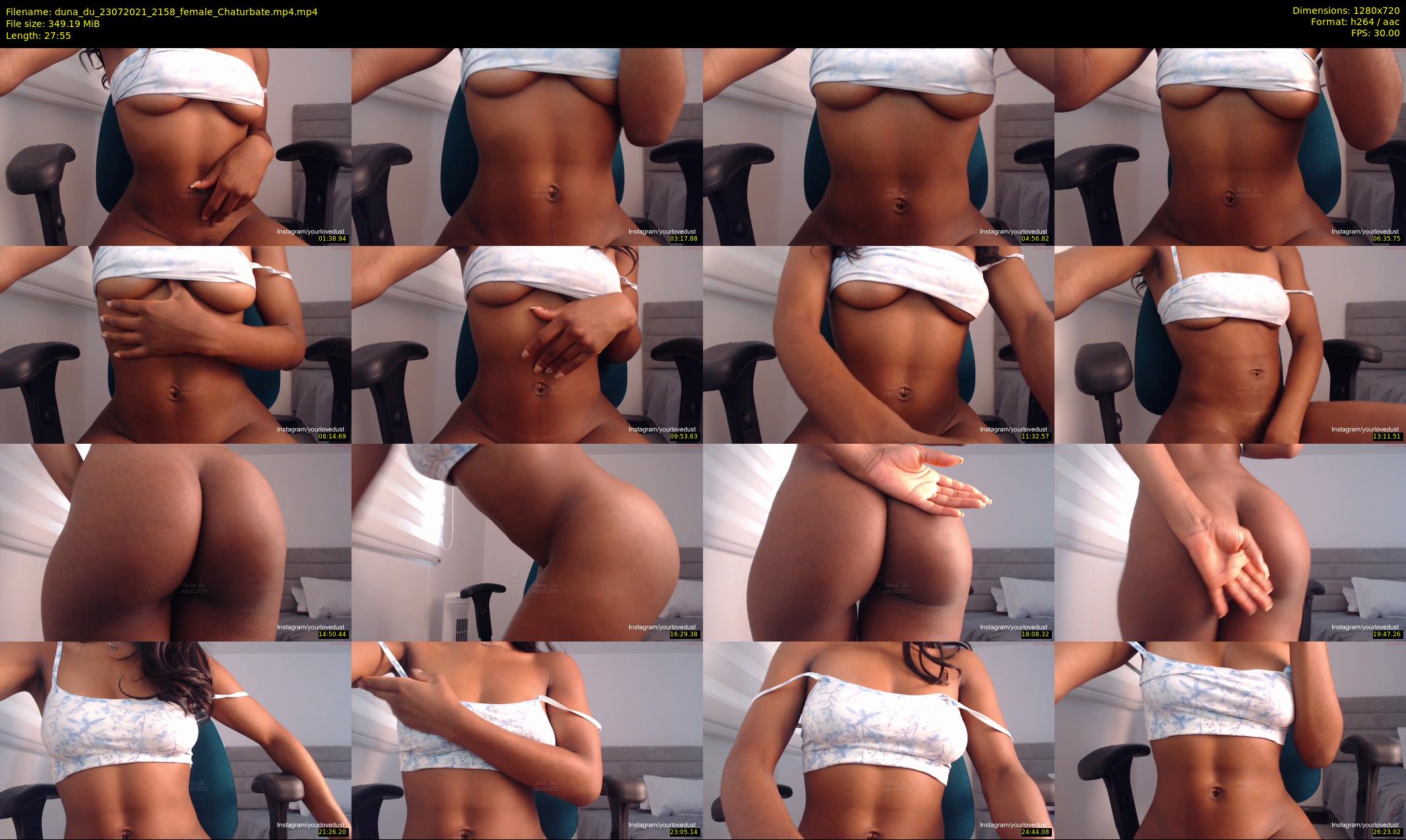 duna_du — 28 minute Chaturbate female cam show recording, 720p, Jul 23, 2021