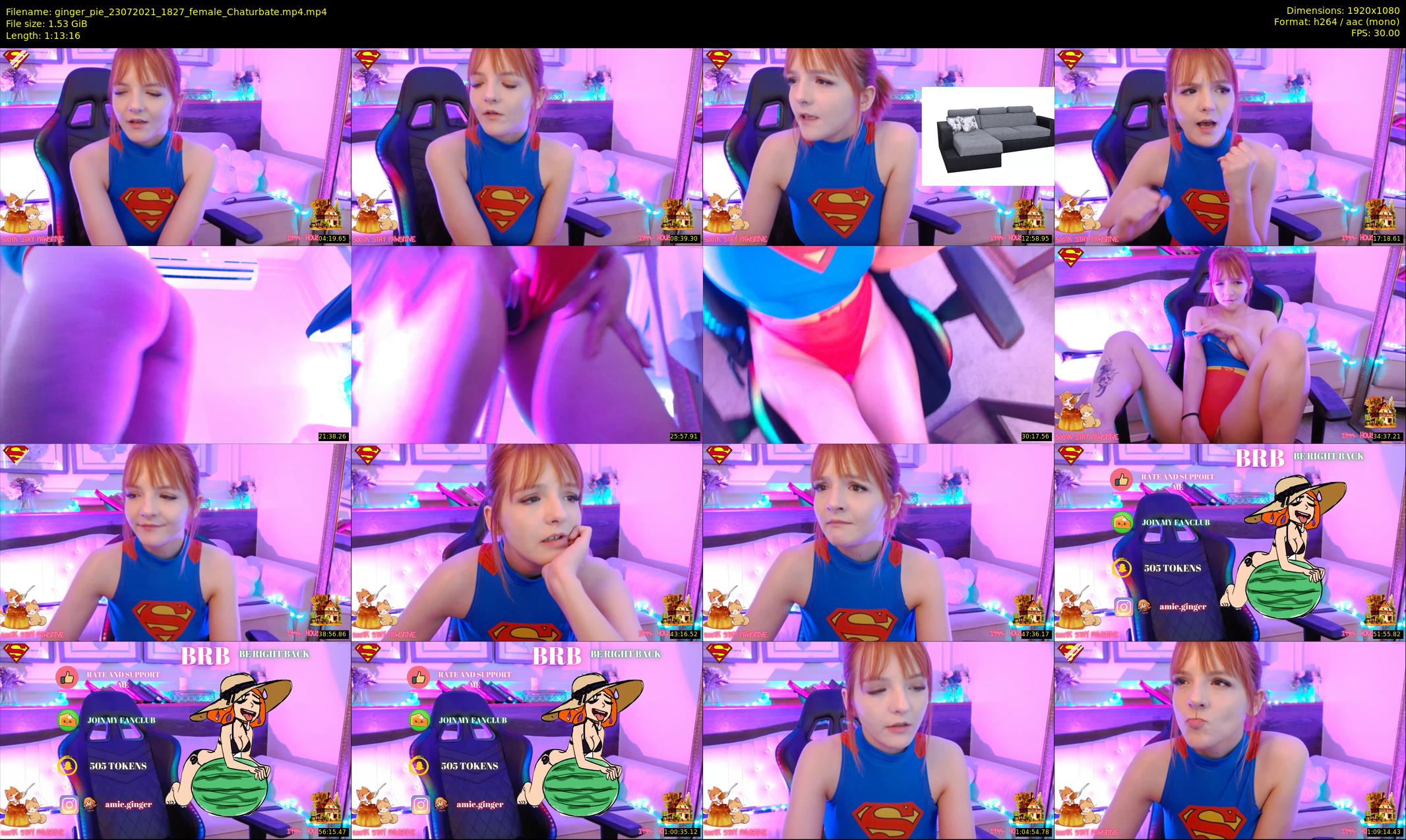 ginger_pie — 74 minute Chaturbate female cam show recording, 1080p, Jul 23, 2021