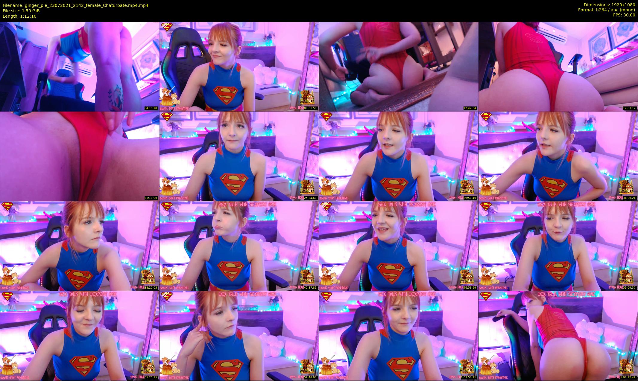 ginger_pie — 73 minute Chaturbate female cam show recording, 1080p, Jul 23, 2021