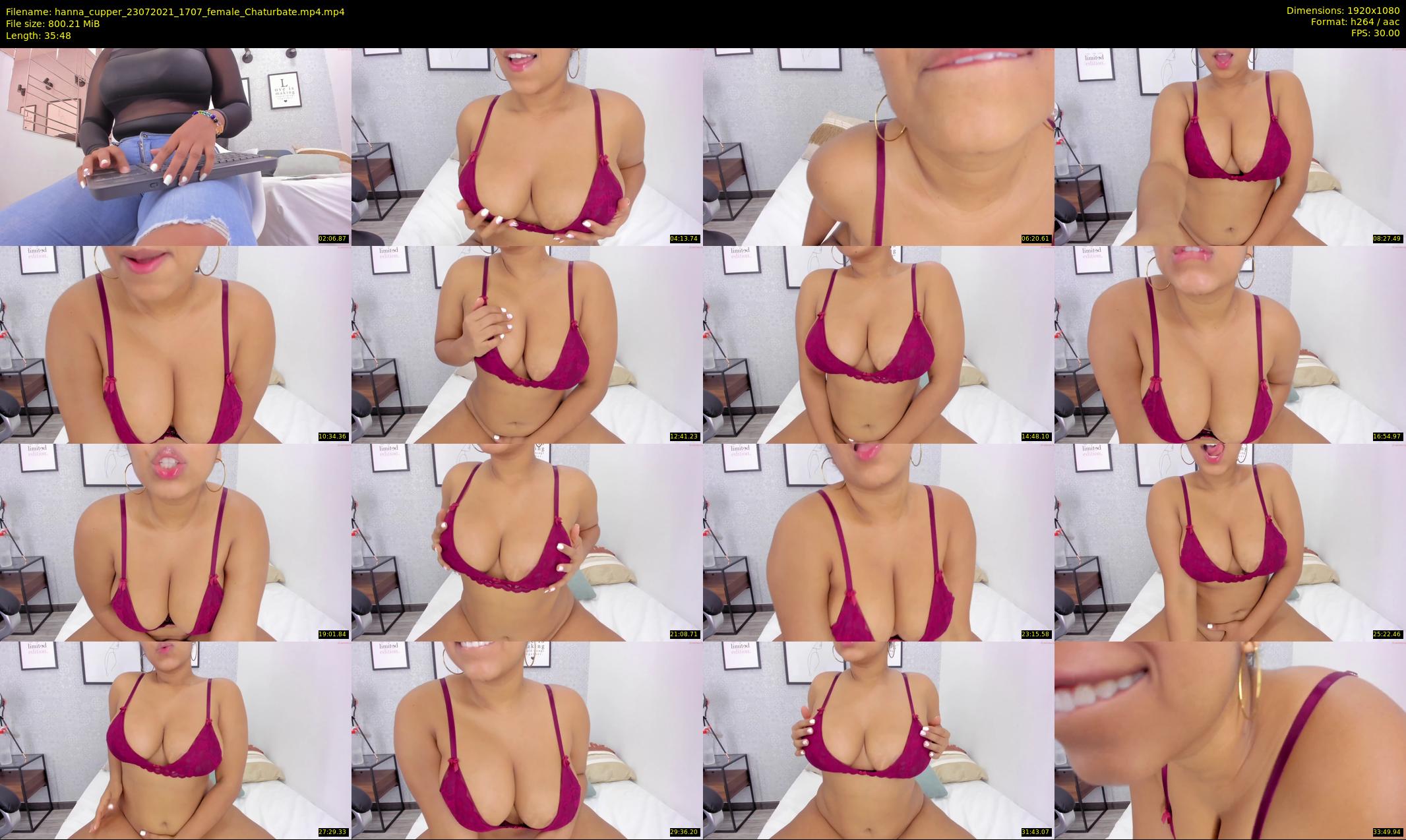 hanna_cupper — 36 minute Chaturbate female cam show recording, 1080p, Jul 23, 2021