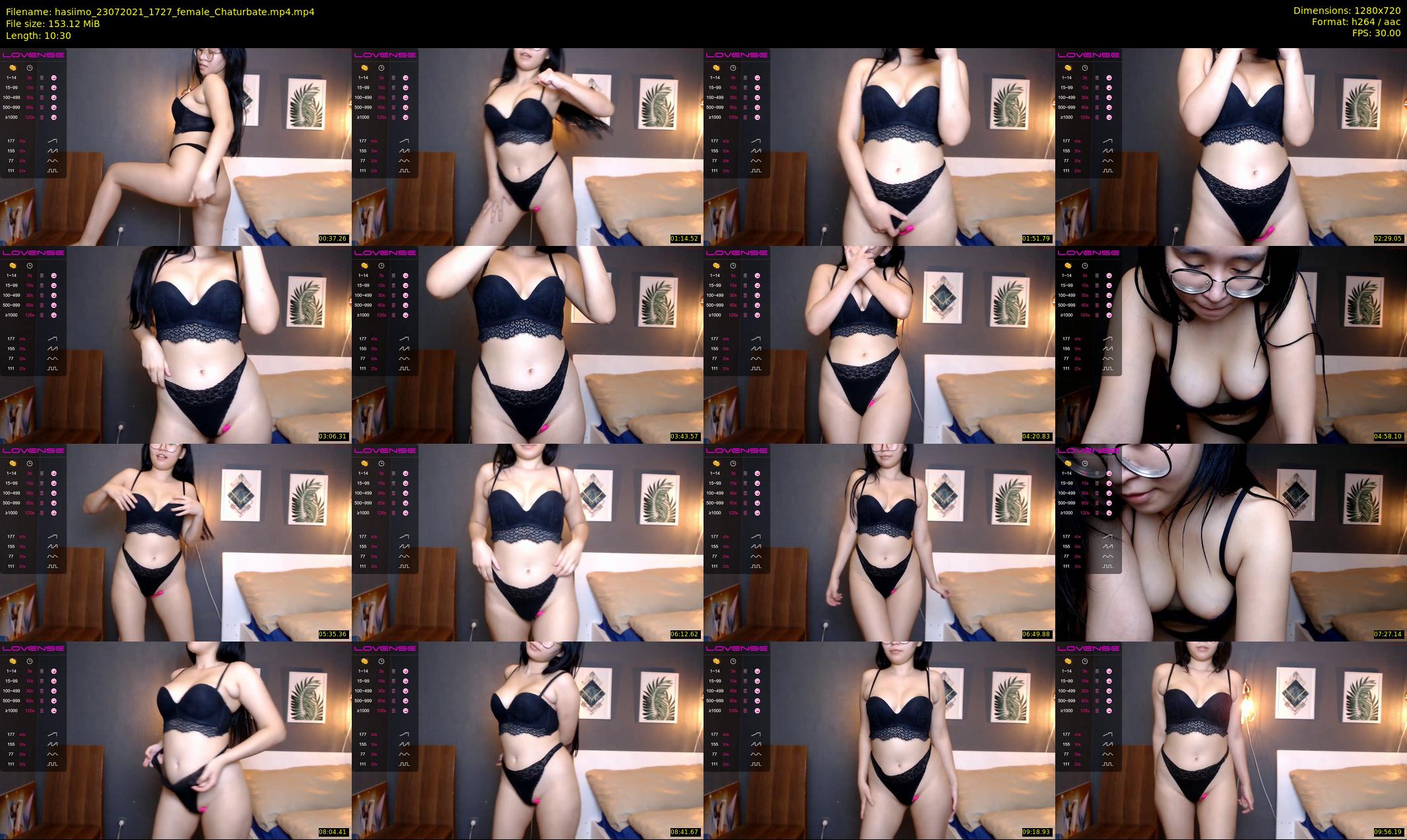 hasiimo — 11 minute Chaturbate female cam show recording, 720p, Jul 23, 2021