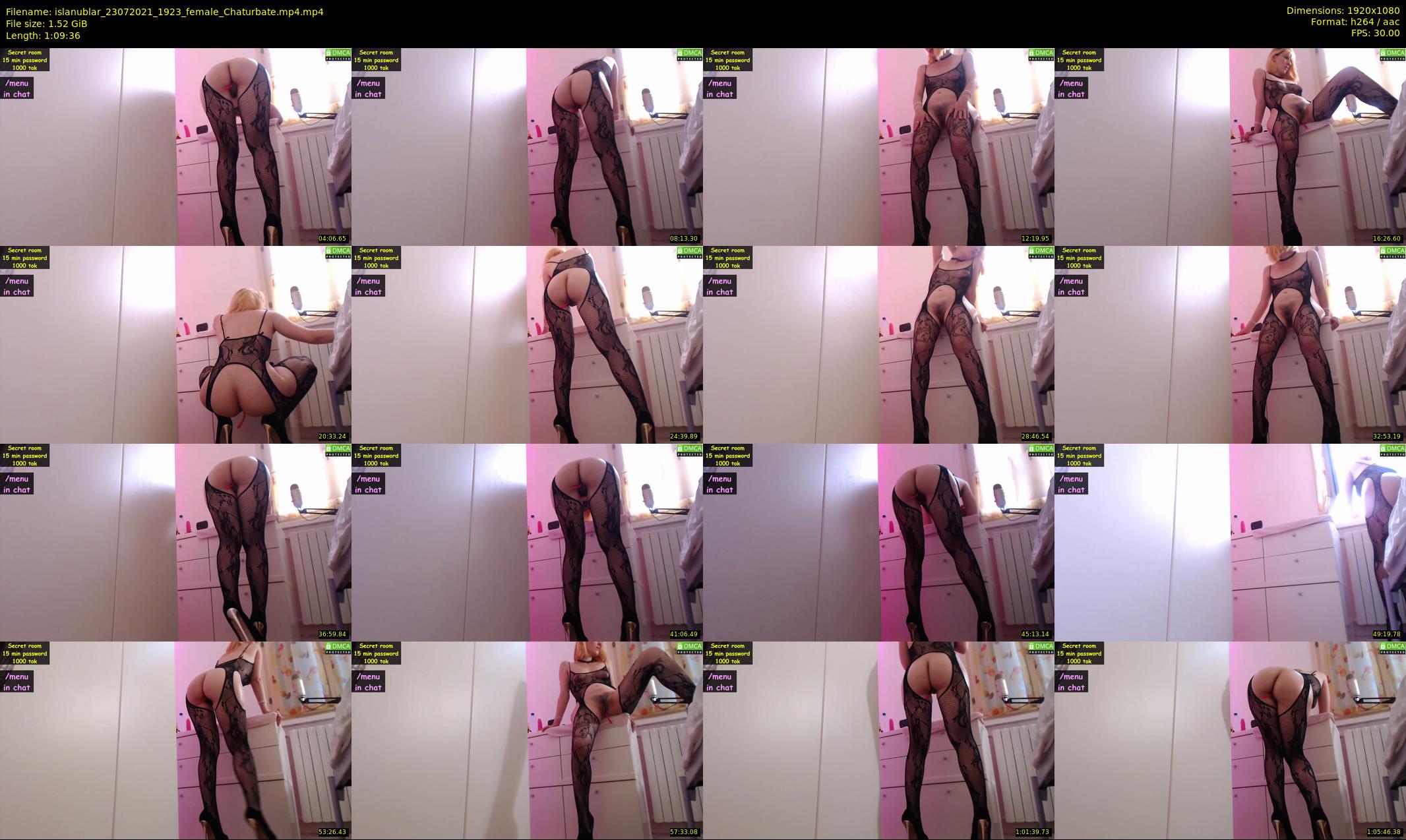 islanublar — 70 minute Chaturbate female cam show recording, 1080p, Jul 23, 2021