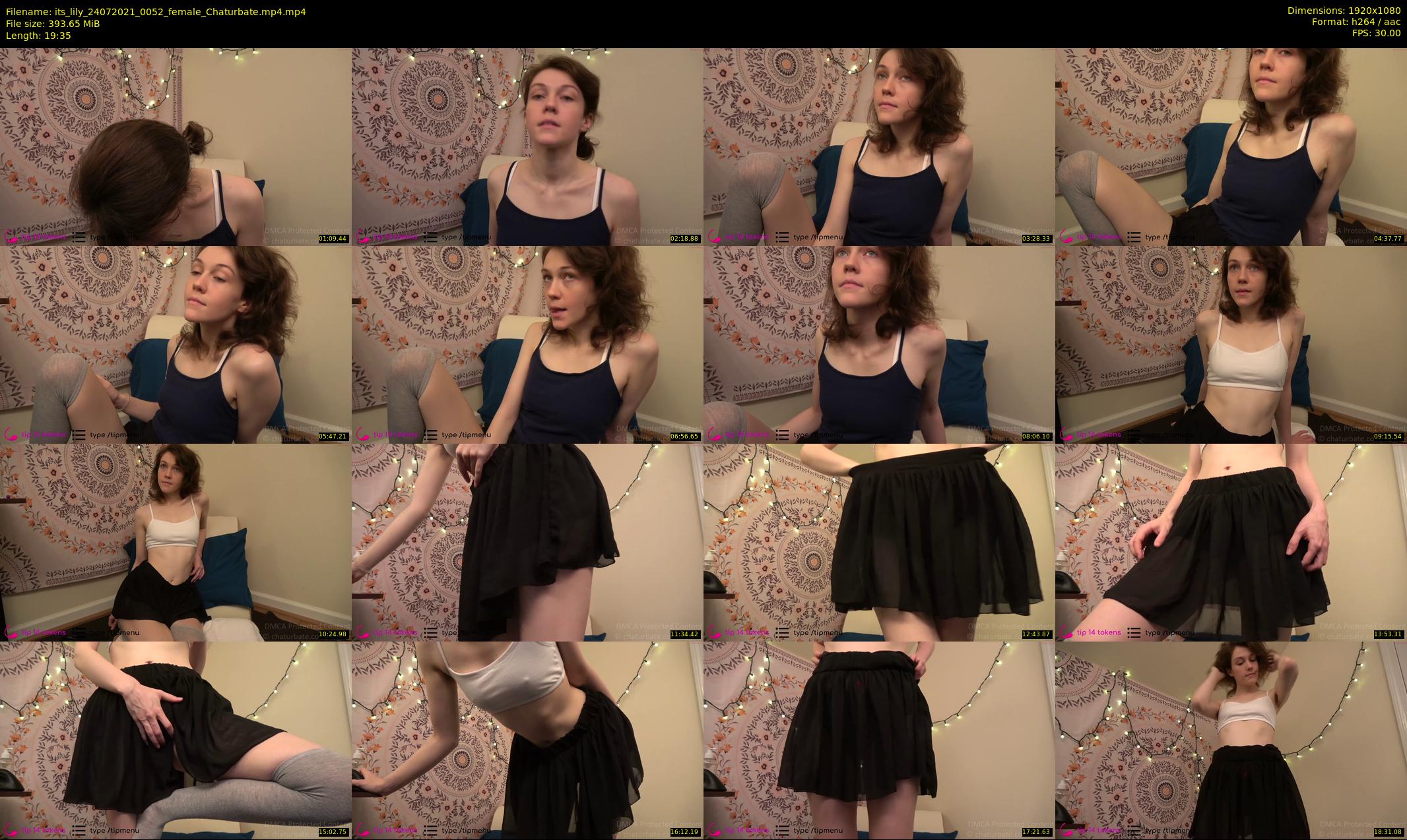 its_lily — 20 minute Chaturbate female cam show recording, 1080p, Jul 24, 2021