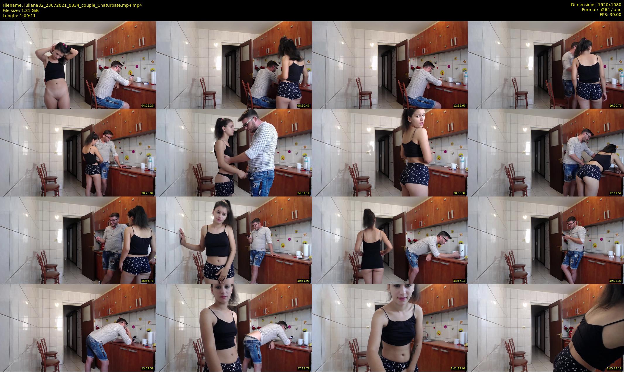 iuliana32 — 70 minute Chaturbate couple cam show recording, 1080p, Jul 23, 2021