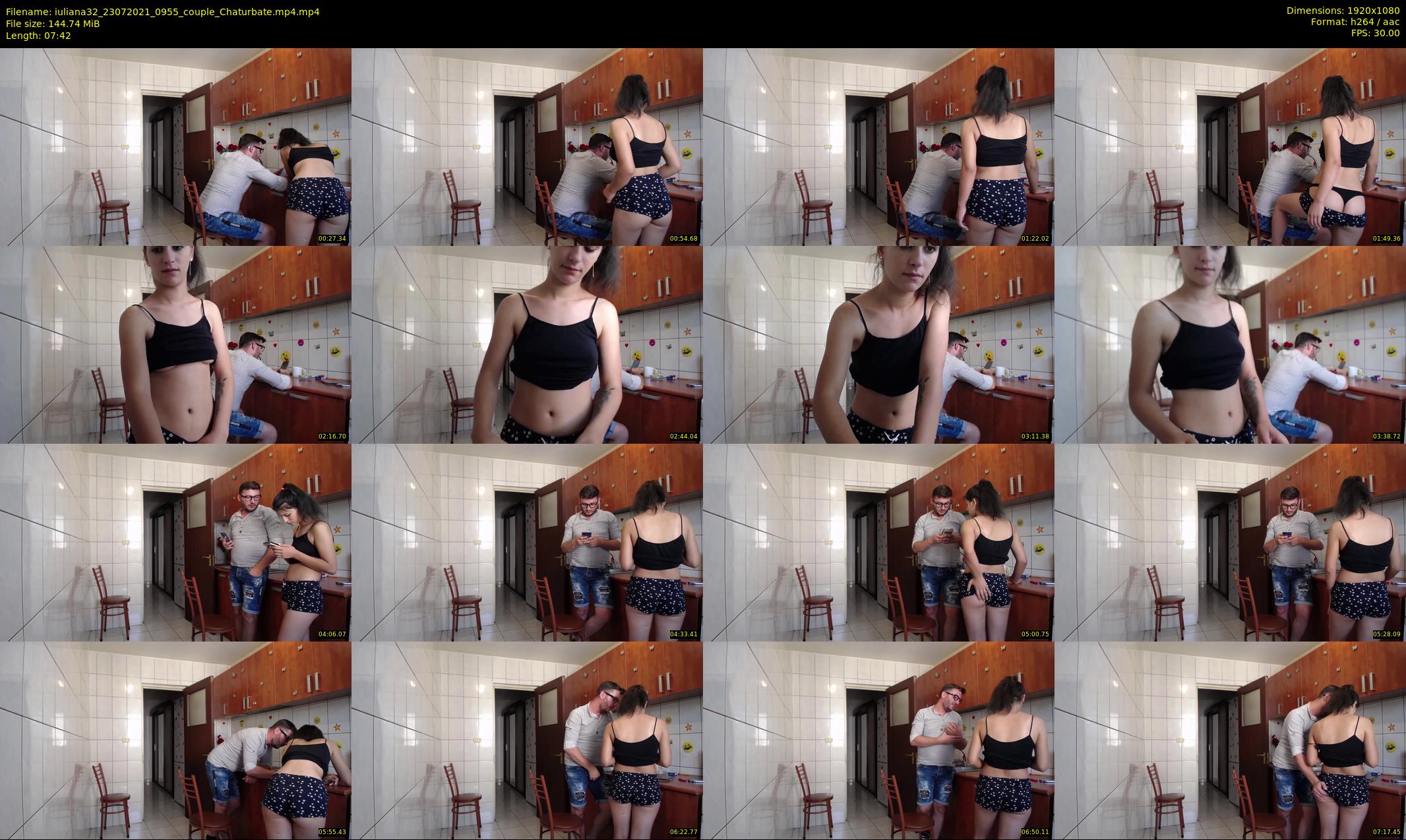 iuliana32 — 8 minute Chaturbate couple cam show recording, 1080p, Jul 23, 2021
